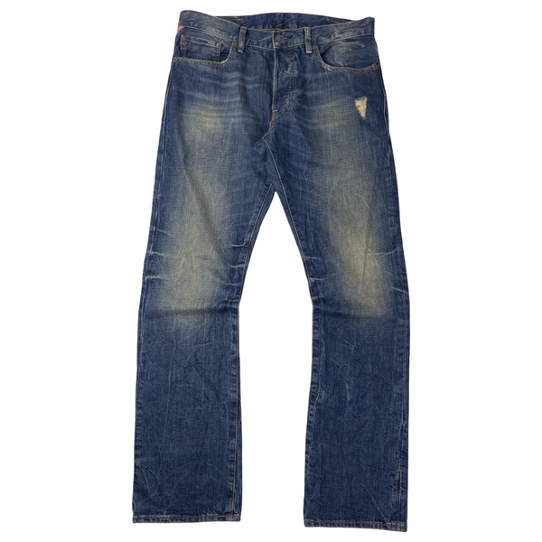 Vintage Denim & Supply Ralph Lauren Flared Jean Pant Dark Wash