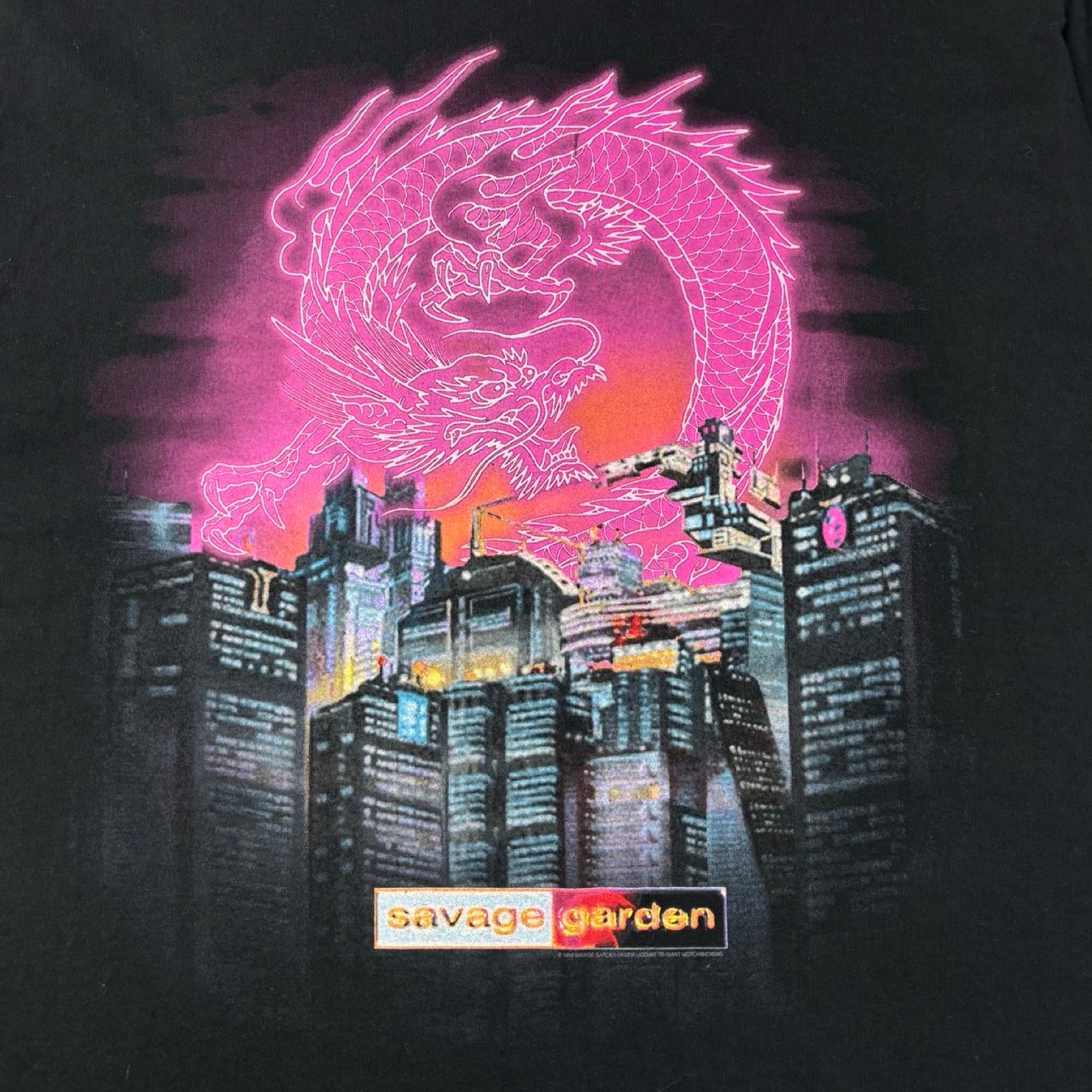 1998 Savage Garden To The Moon And Back Tour T-Shirt