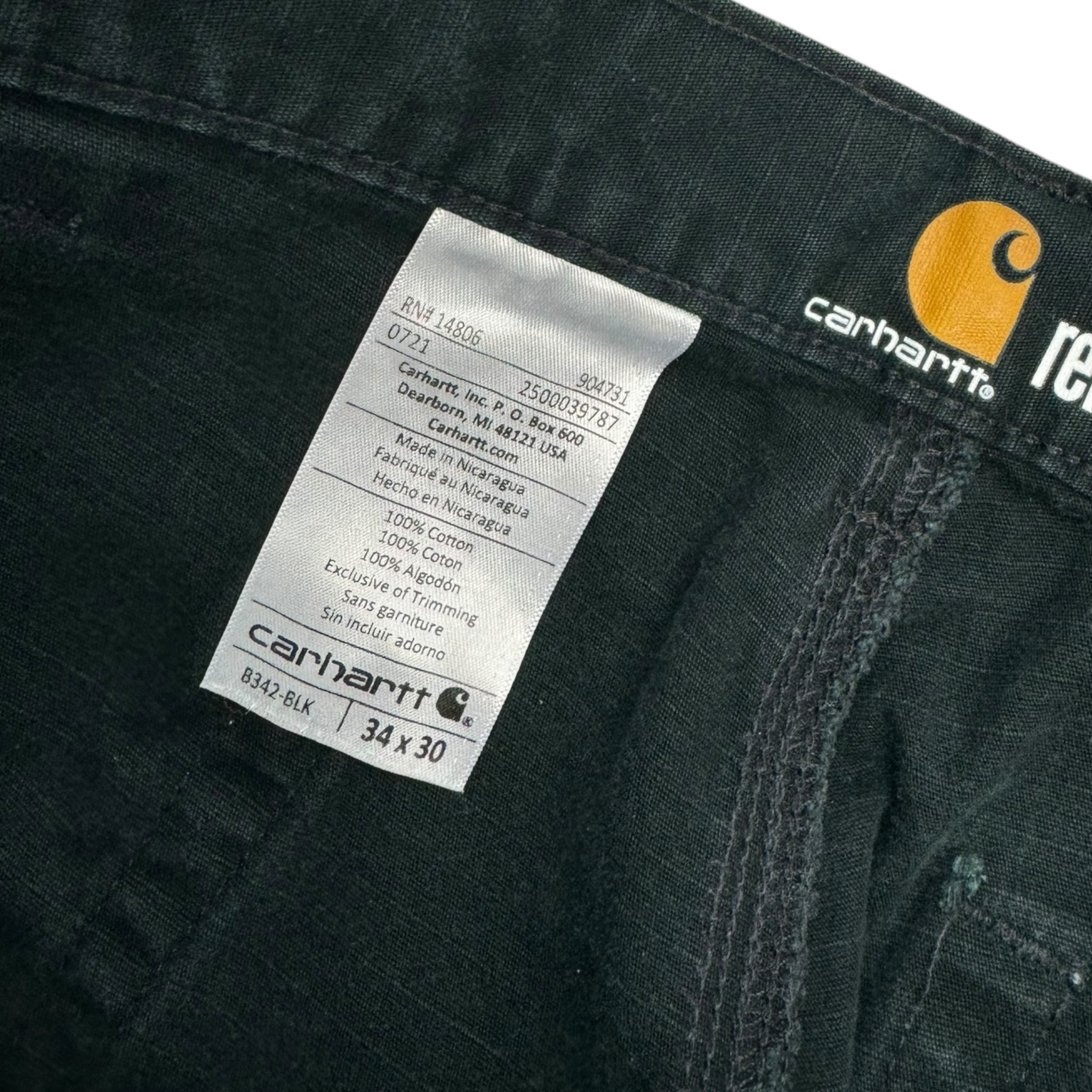 Carhartt Cargo Carpenter Bottoms Black