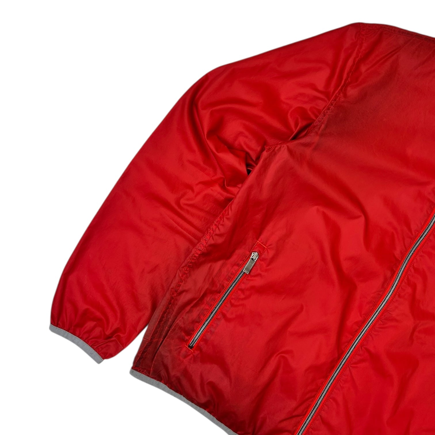Vintage Zegna Sport Windbreaker Jacket Red