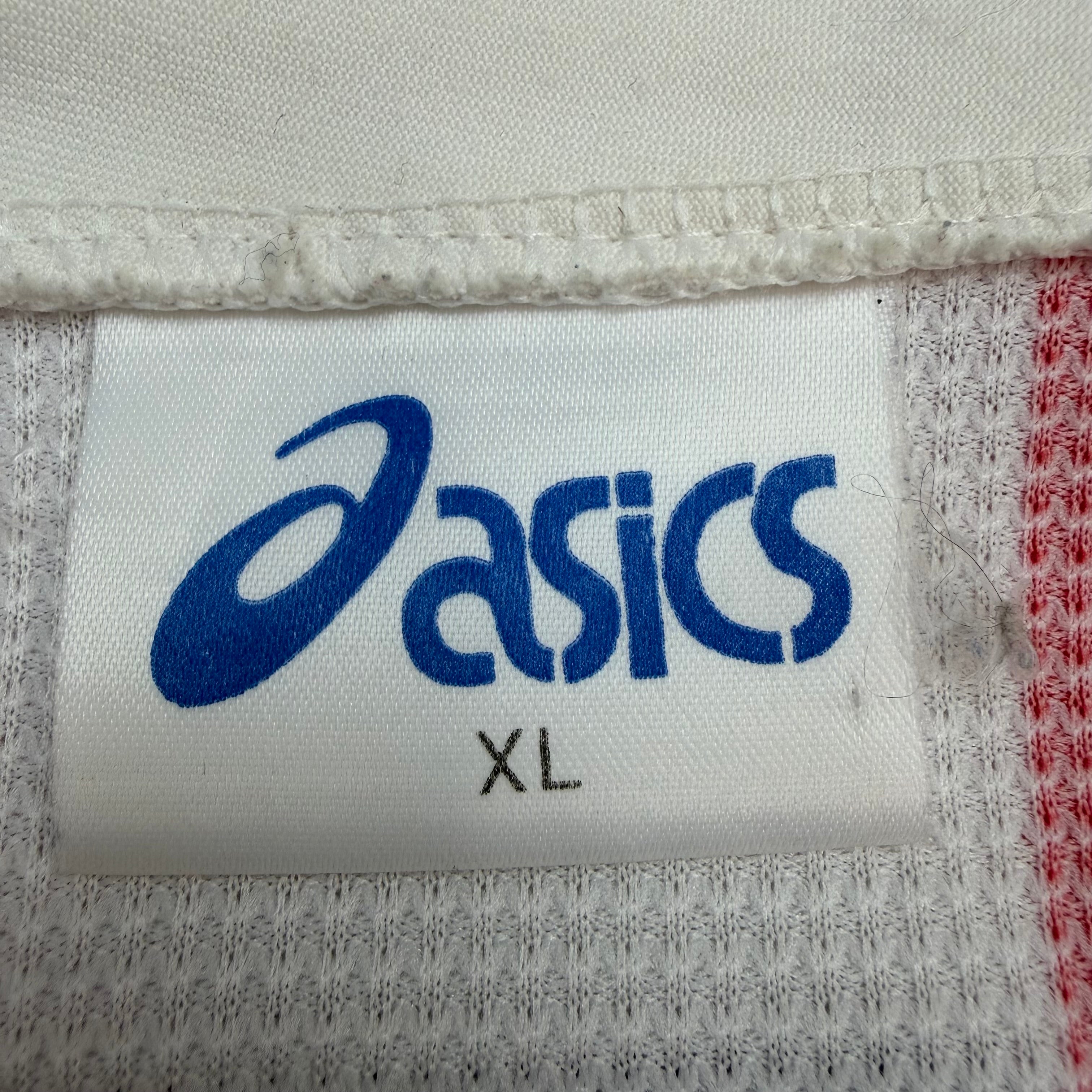 Vintage Asics 1997-99 Sunderland Home Jersey White/Red