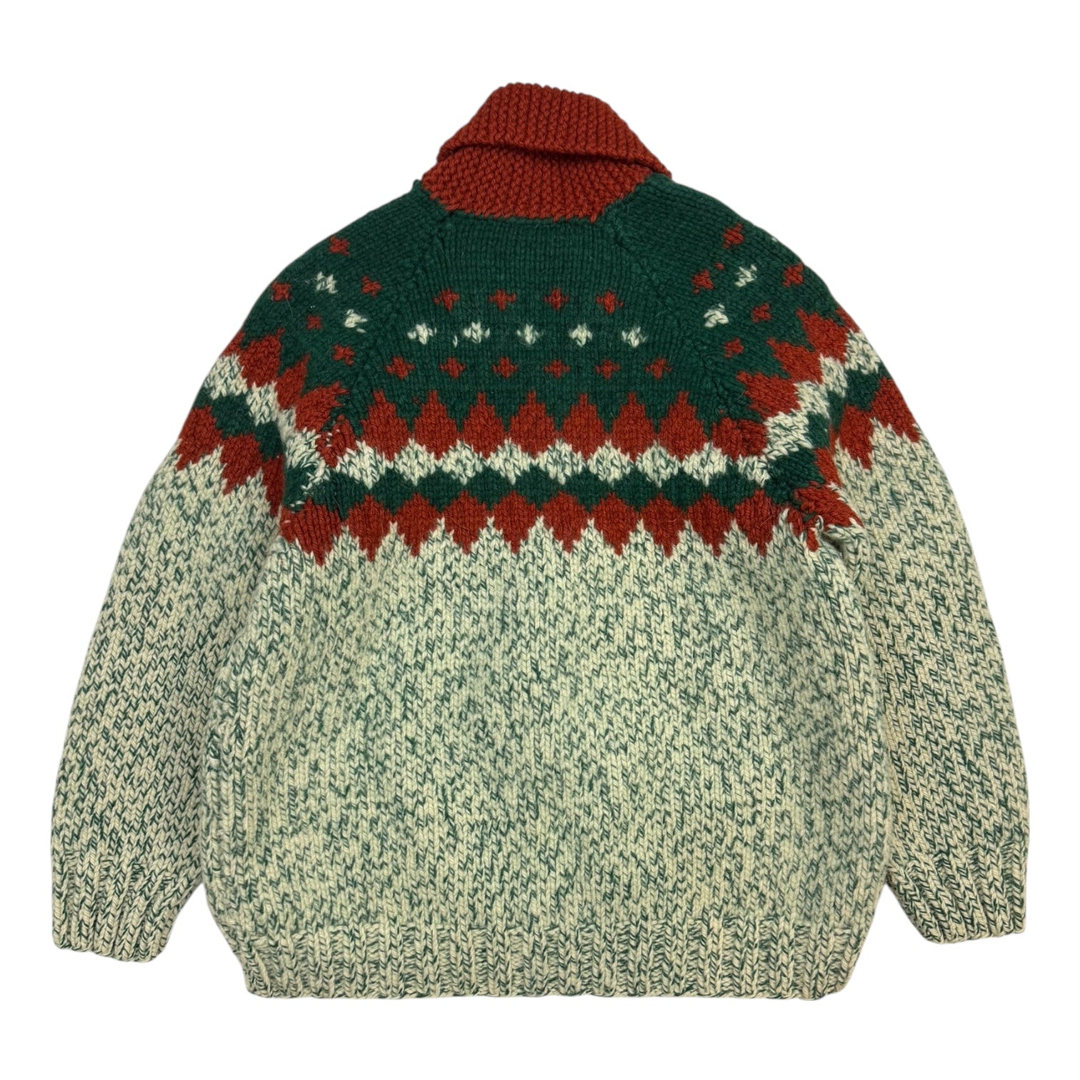 Vintage Cowichan Knit Sweater