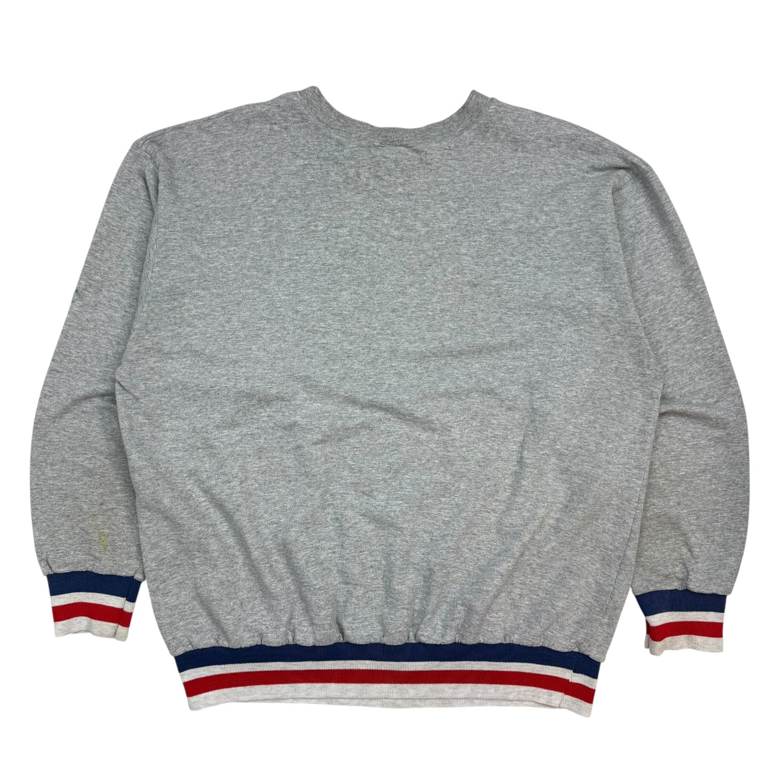 1995 New England Patriots Crewneck Grey/Blue/Red