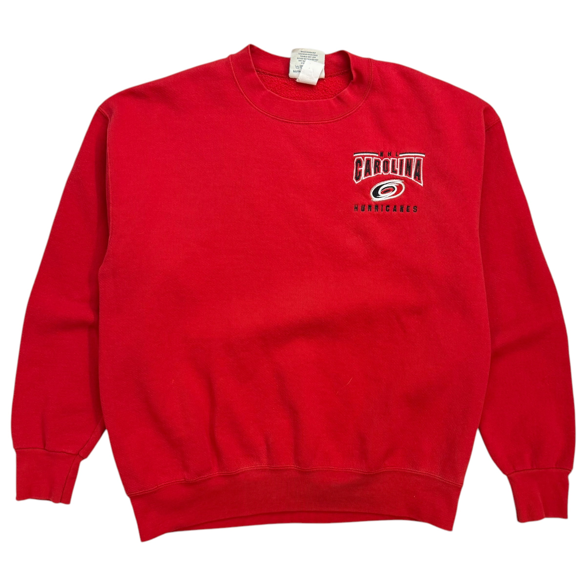 Vintage Carolina Hurricanes Crewneck Red