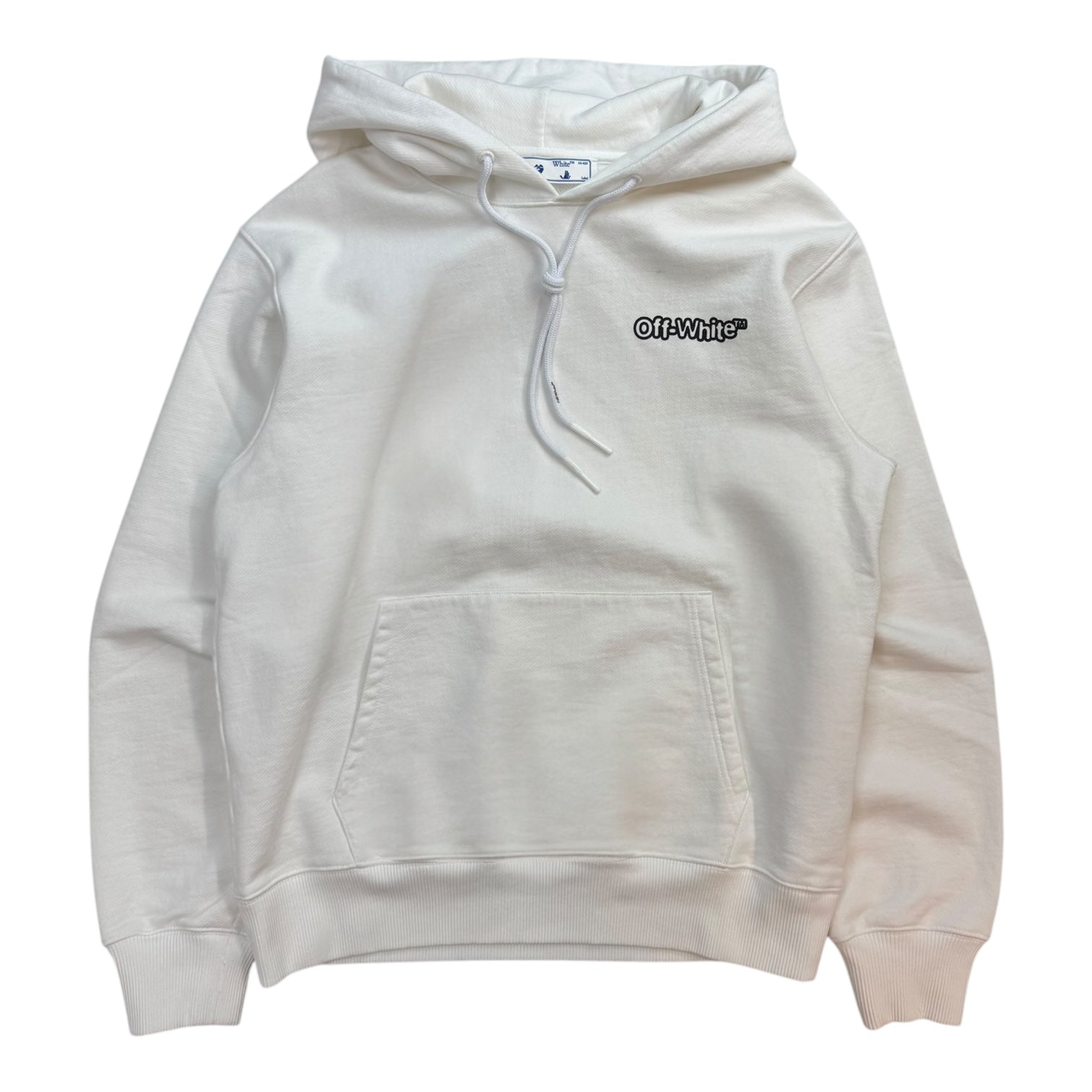 Off-White Bubble Text Hoodie White