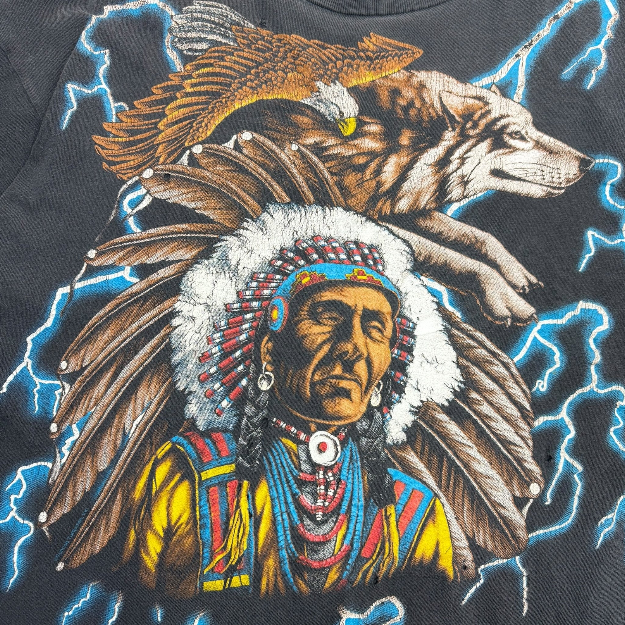 Vintage American Thunder Native T-Shirt