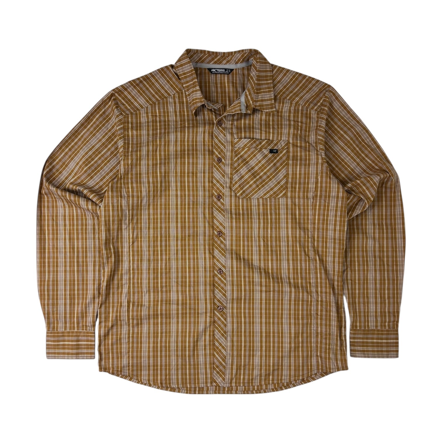 Arc'teryx Peakline Long Sleeve Button Up Shirt Plaid