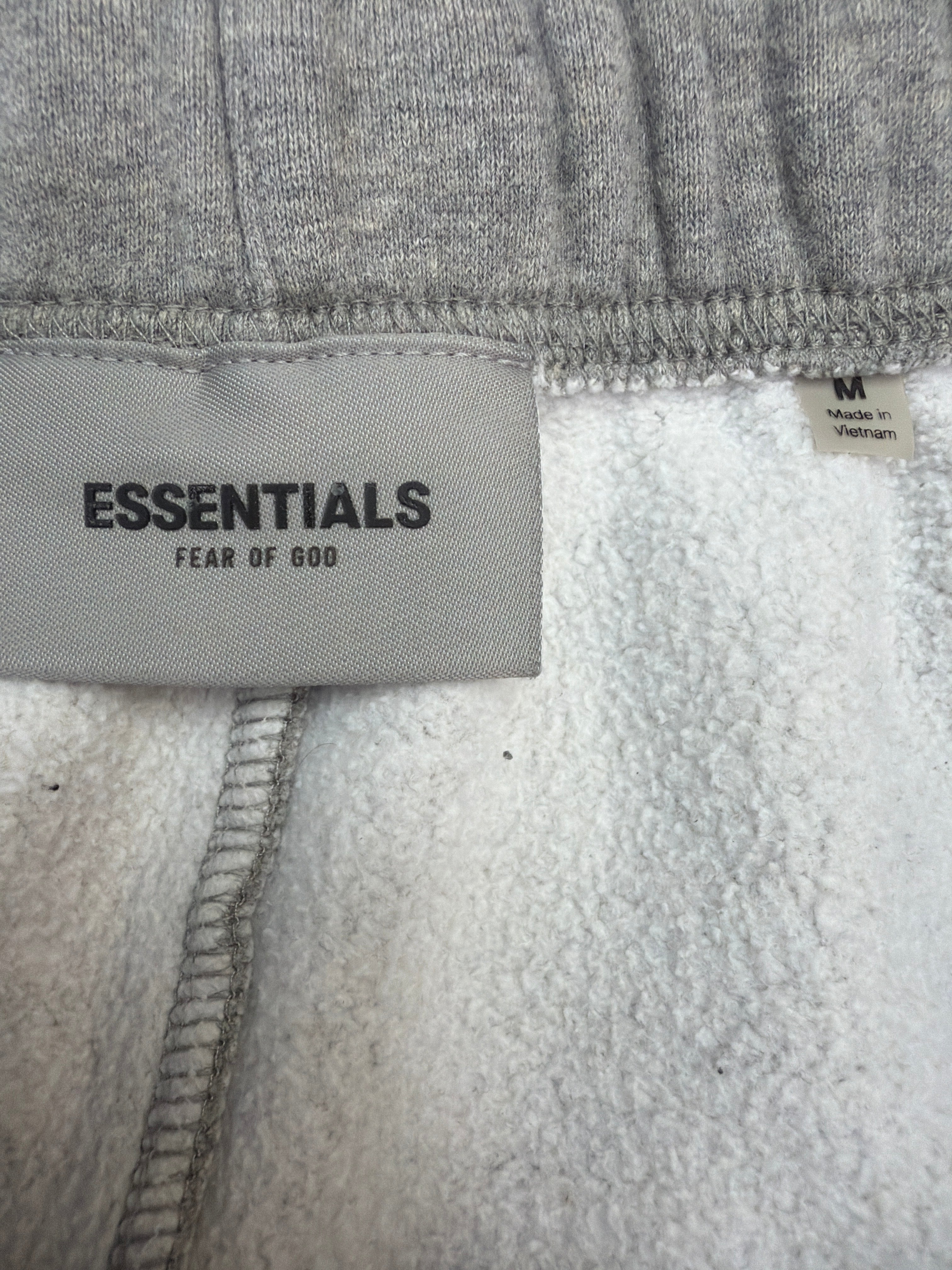 Fear of God Essentials Fleece Shorts Heather Grey
