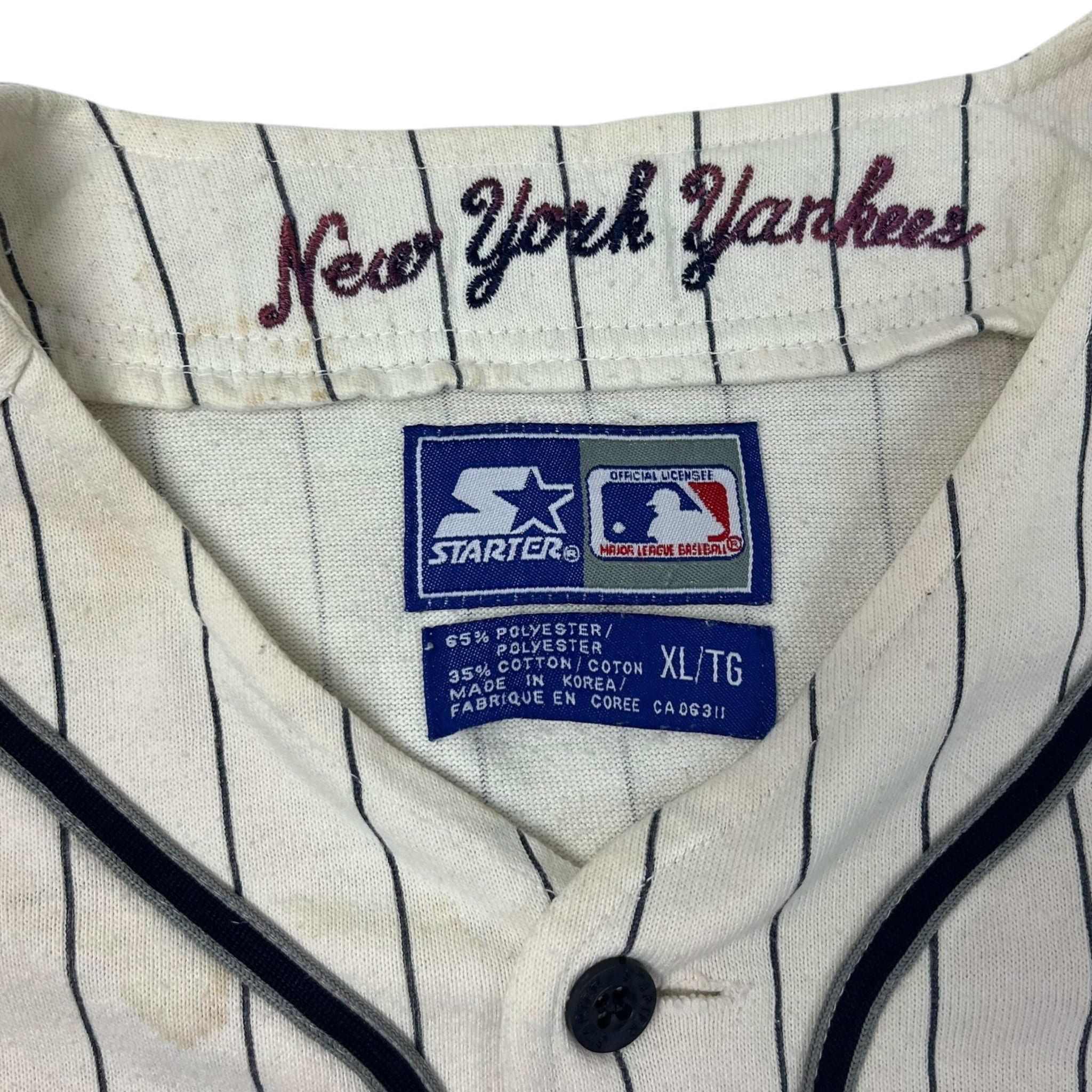 Vintage New York Yankees Pinstripe Starter Jersey