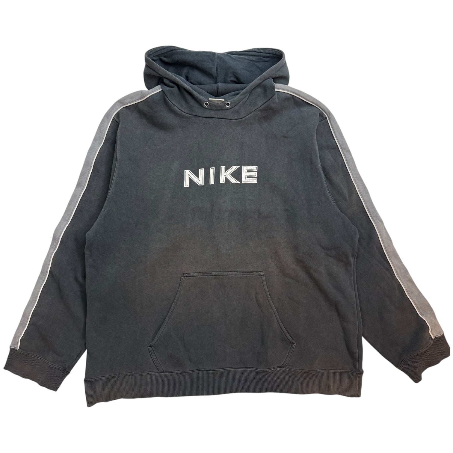 Vintage Nike Hoodie Black/Grey