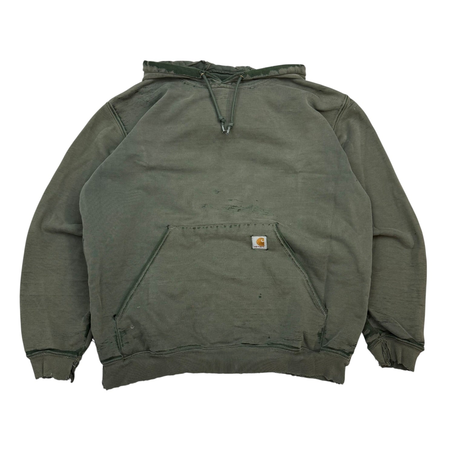 Vintage Carhartt Zip Up Sweater Green