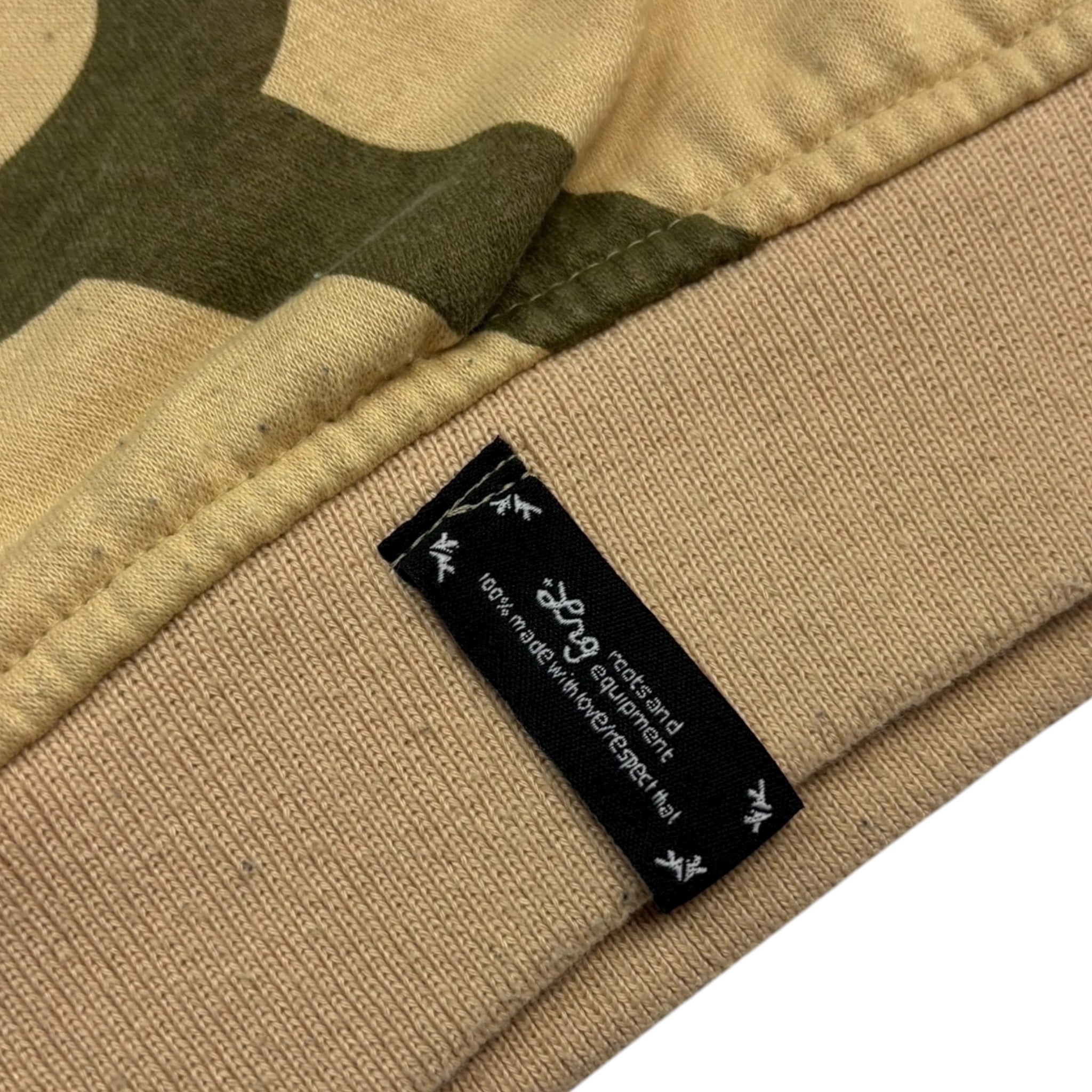 Y2K LRG All Over Zip Up Hoodie Dijon