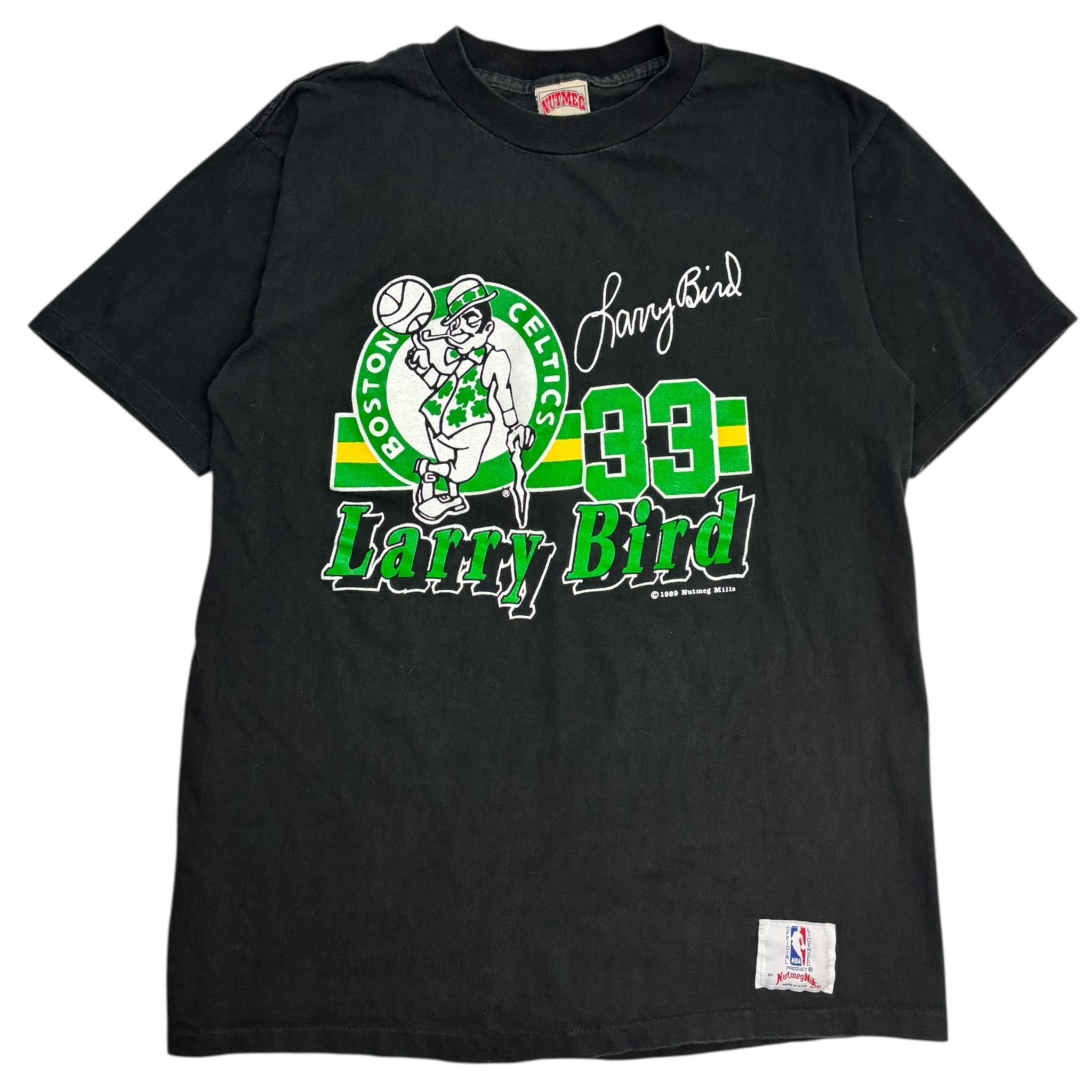 1989 Boston Celtics Larry Bird T-Shirt