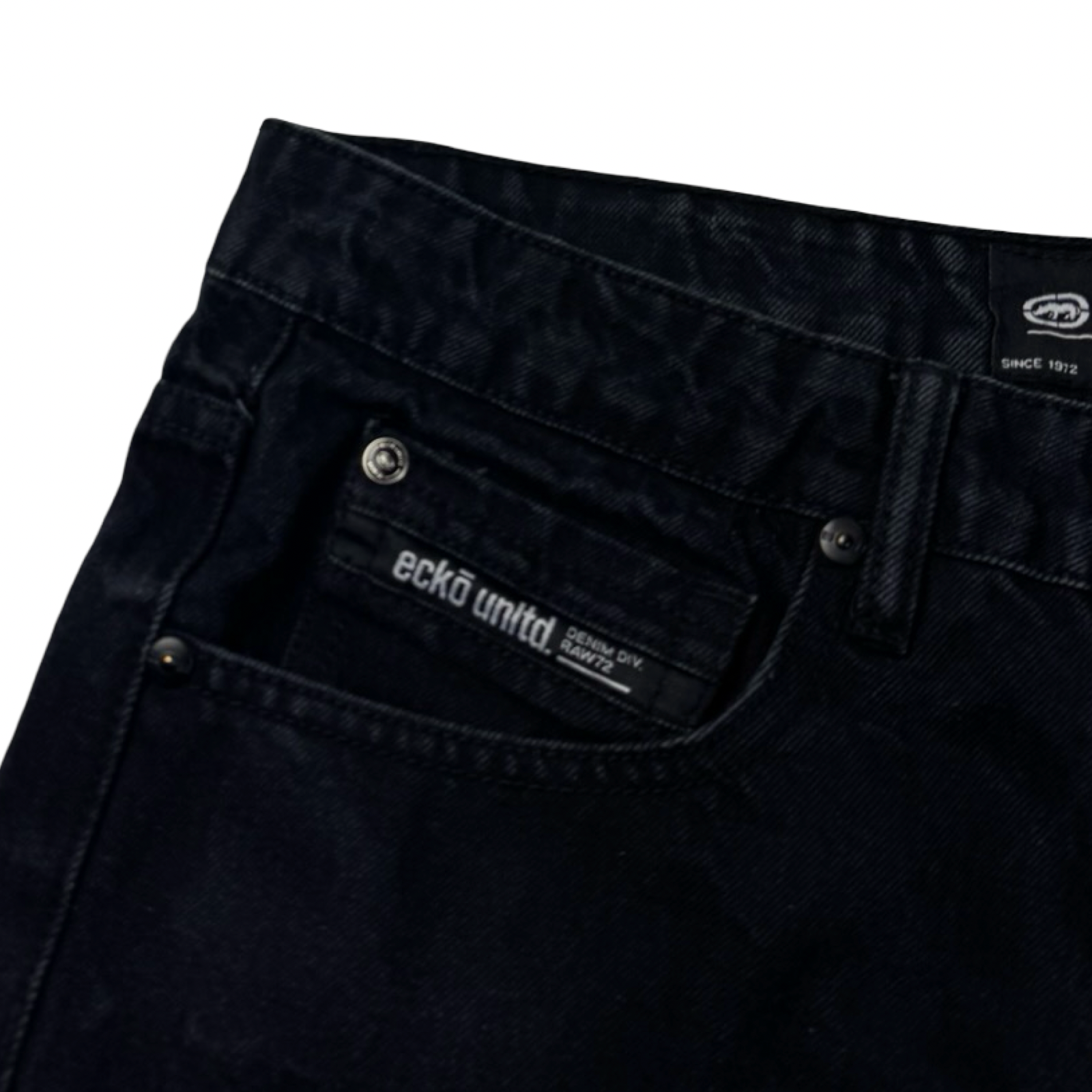 Vintage Y2K Ecko Unltd. Denim Short Bottoms Black