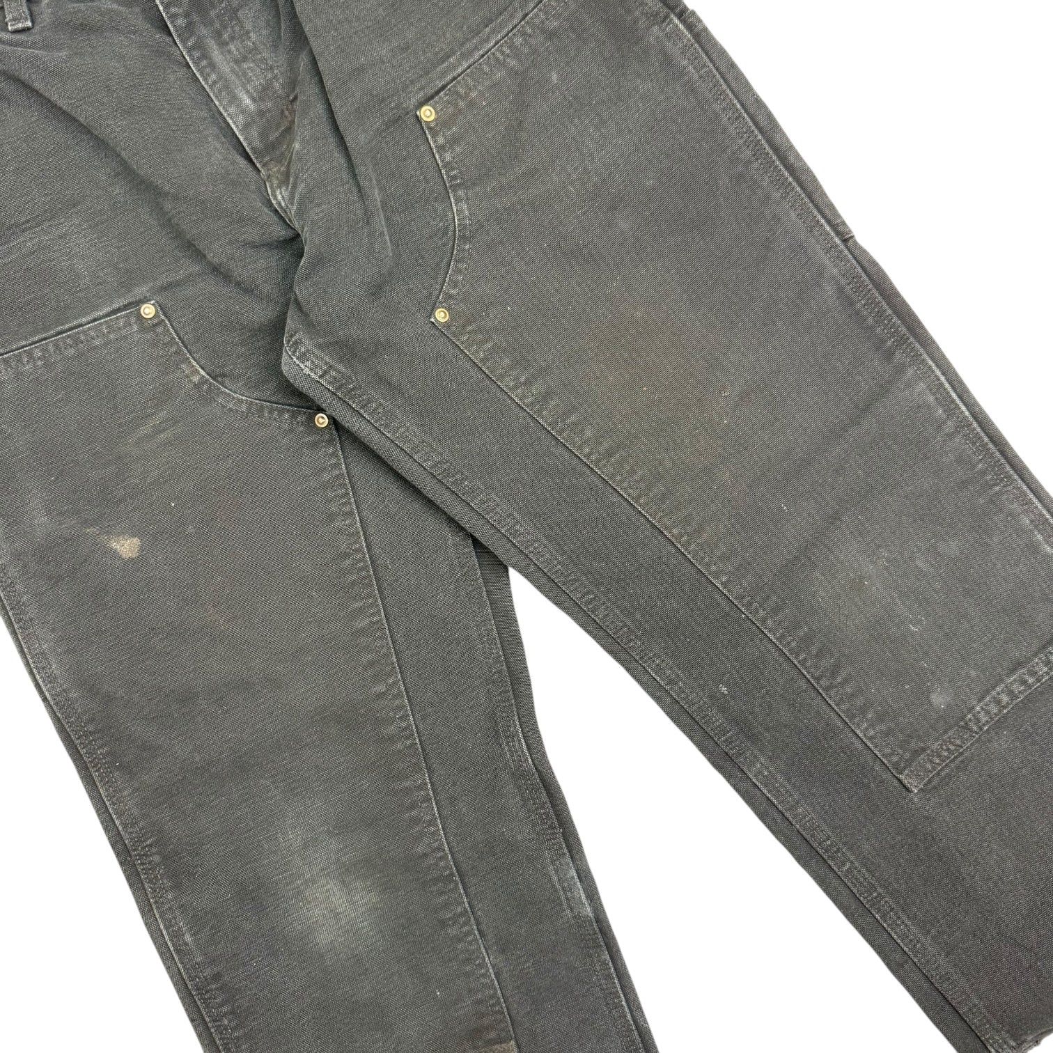 Vintage Carhartt Double Knee Pants Black