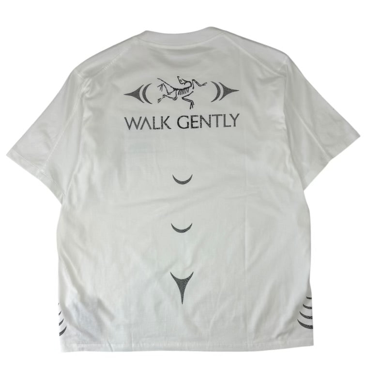 Arc’teryx x Walk Gently T-Shirt Salmon Skin/White