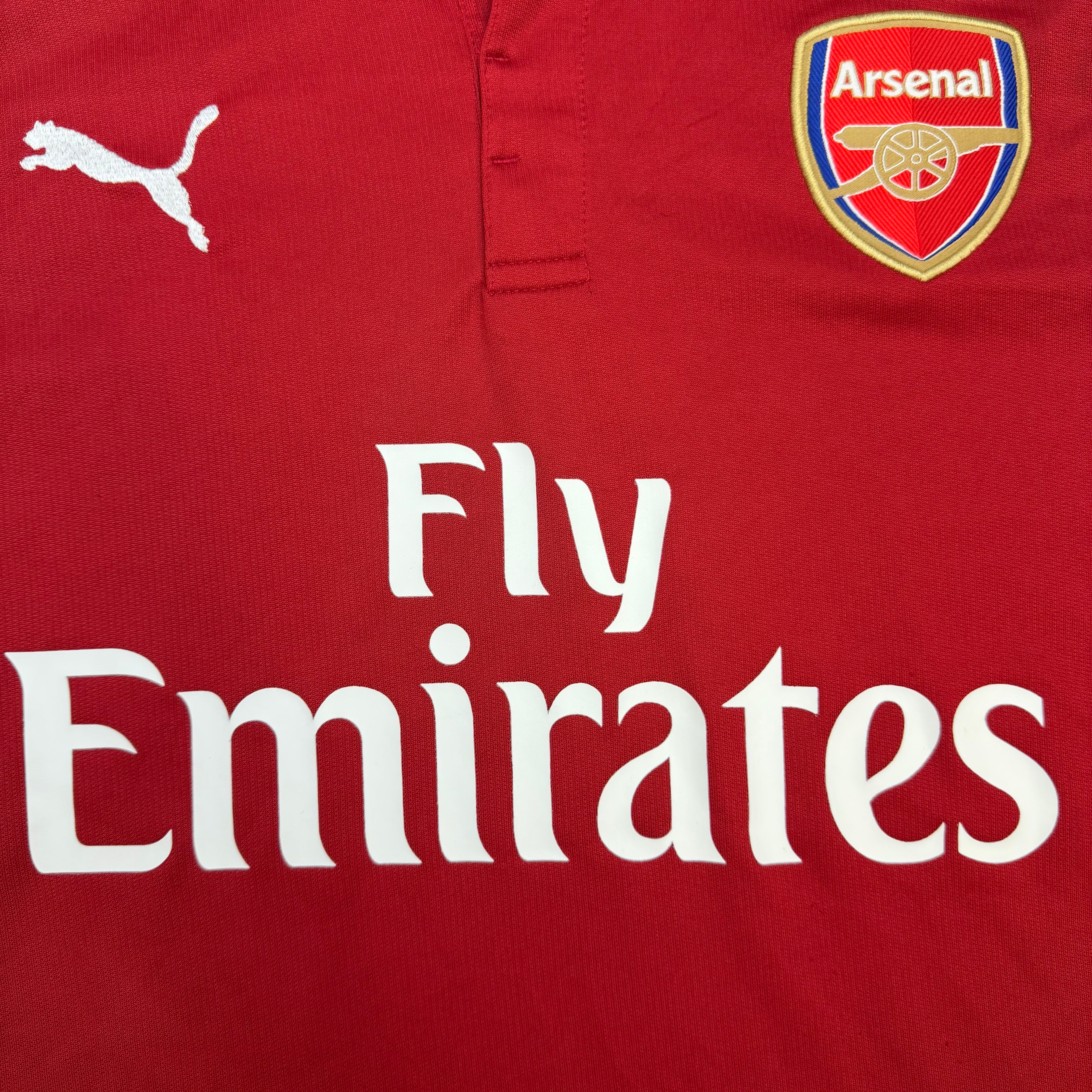 2017-18 Puma Arsenal FC Home Jersey Red