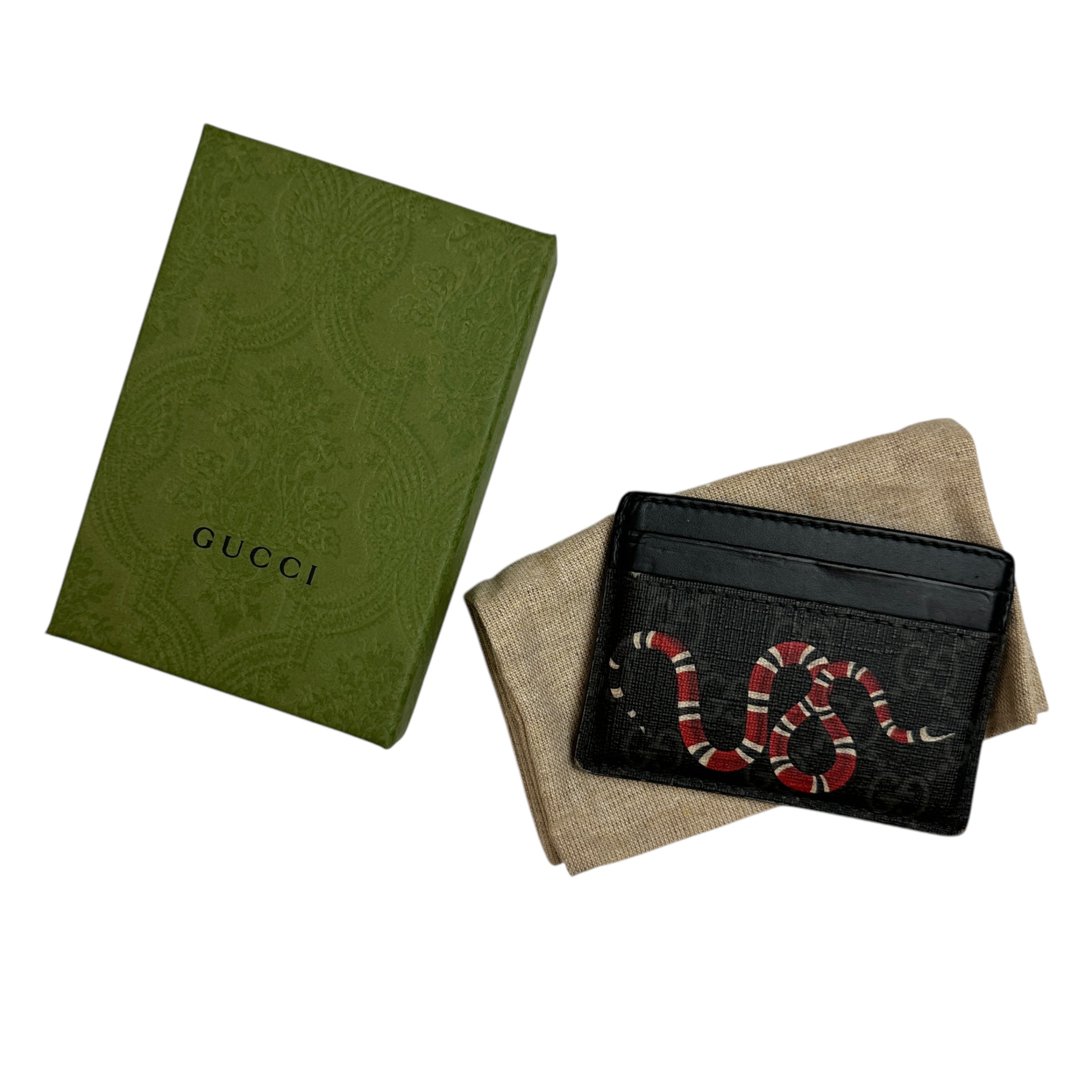 Gucci Snake Card Holder