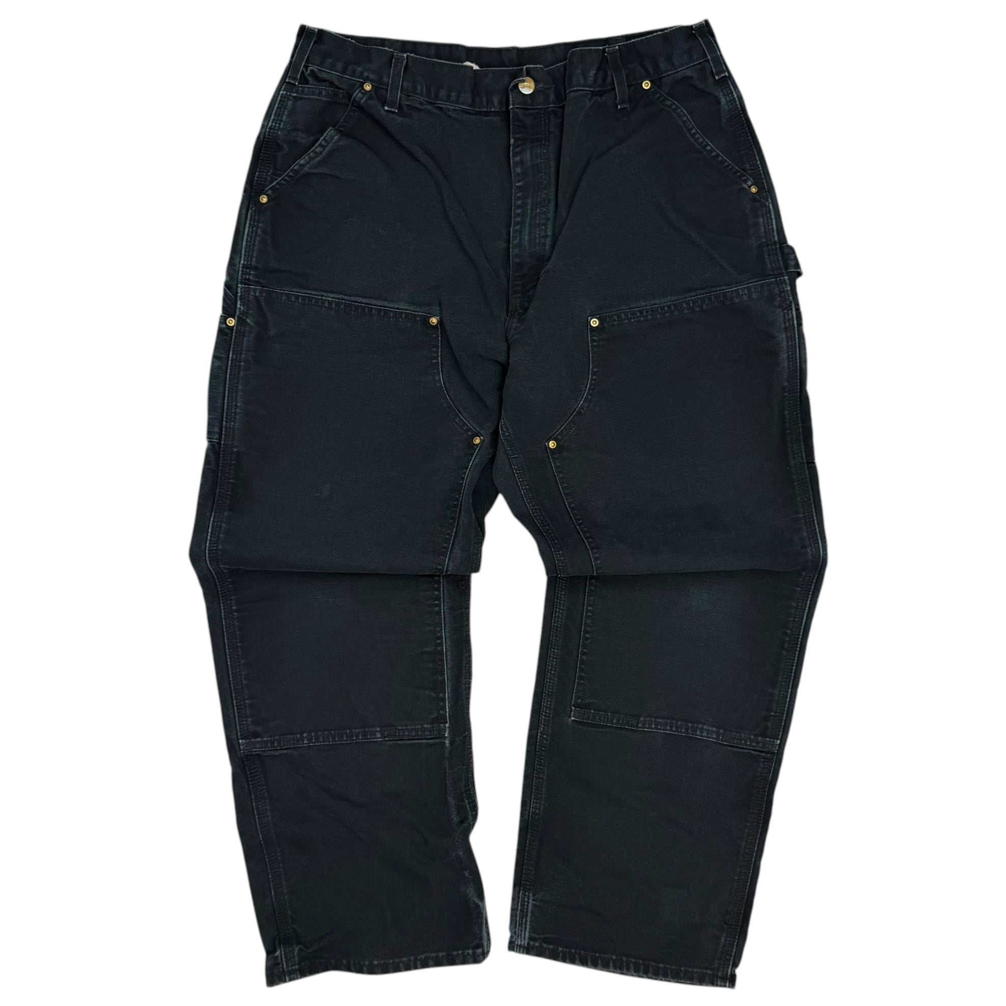 Vintage Carhartt Double Knee Pants Black