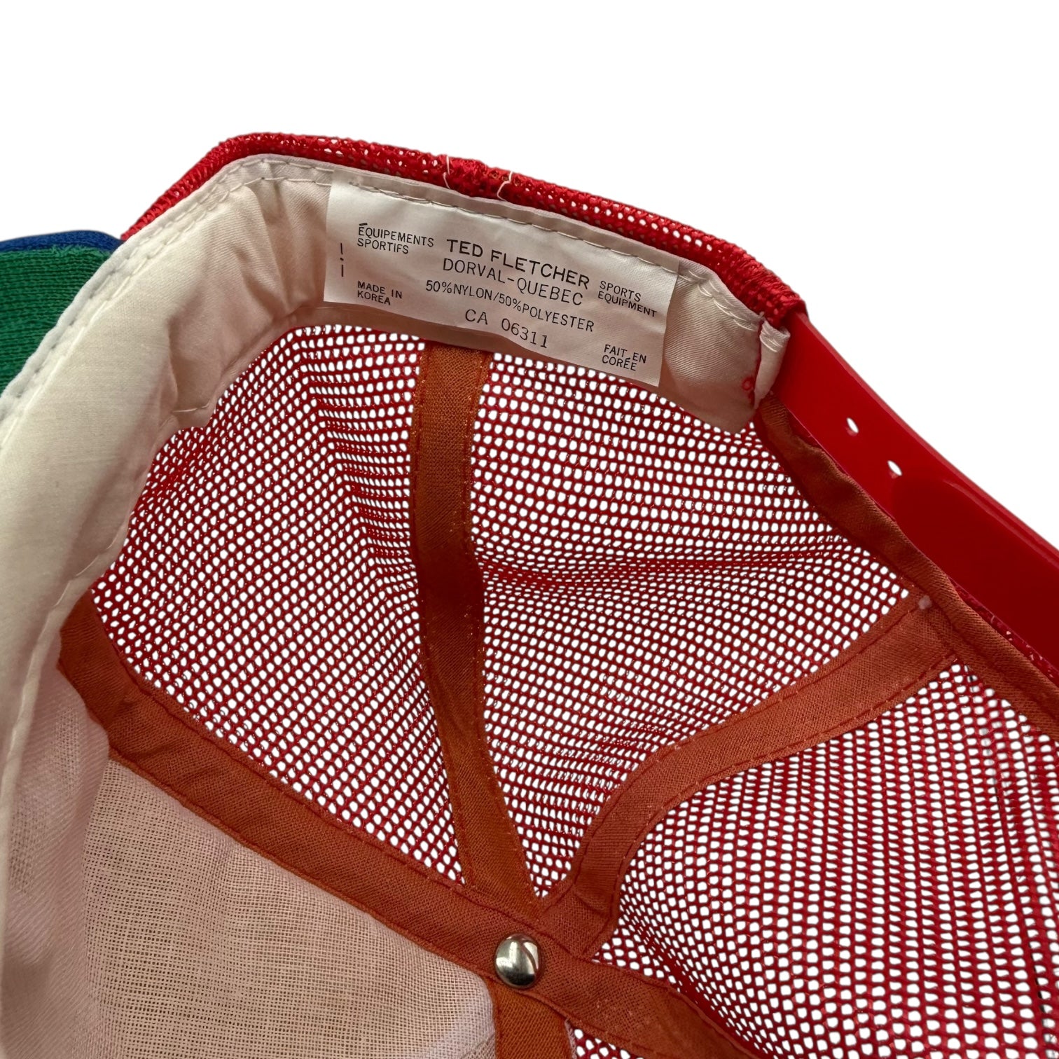 Vintage Montreal Canadiens Trucker Hat Red/White/Blue