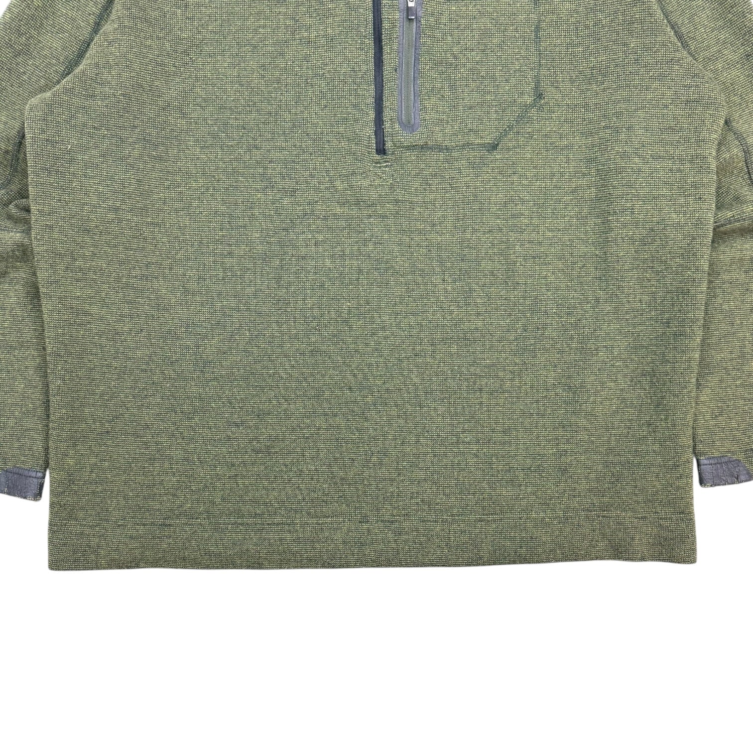 Vintage Mountain Hardwear Quarter Zip Sweater Green