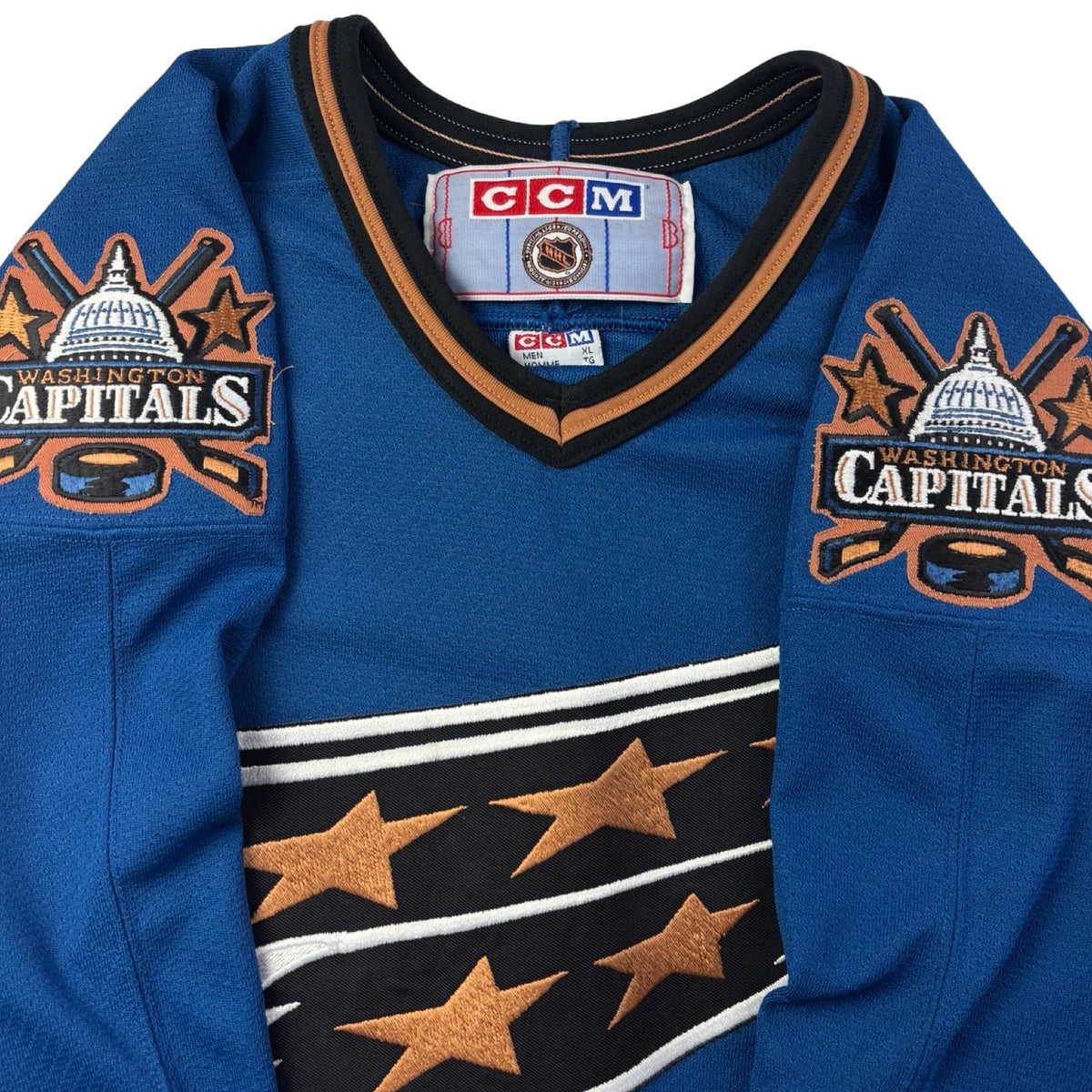 Vintage CCM Washington Capitals Screaming Eagle NHL Jersey