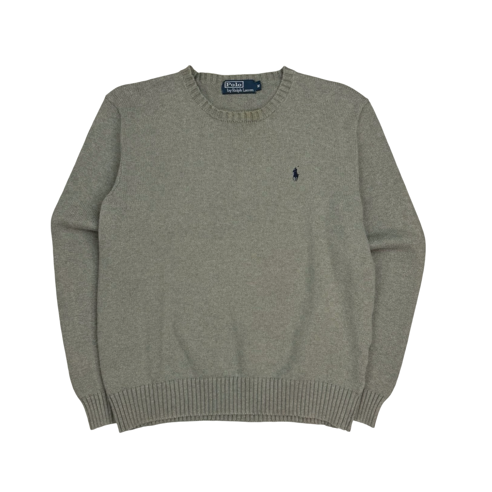 Vintage Polo Ralph Lauren Knit Crewneck Grey