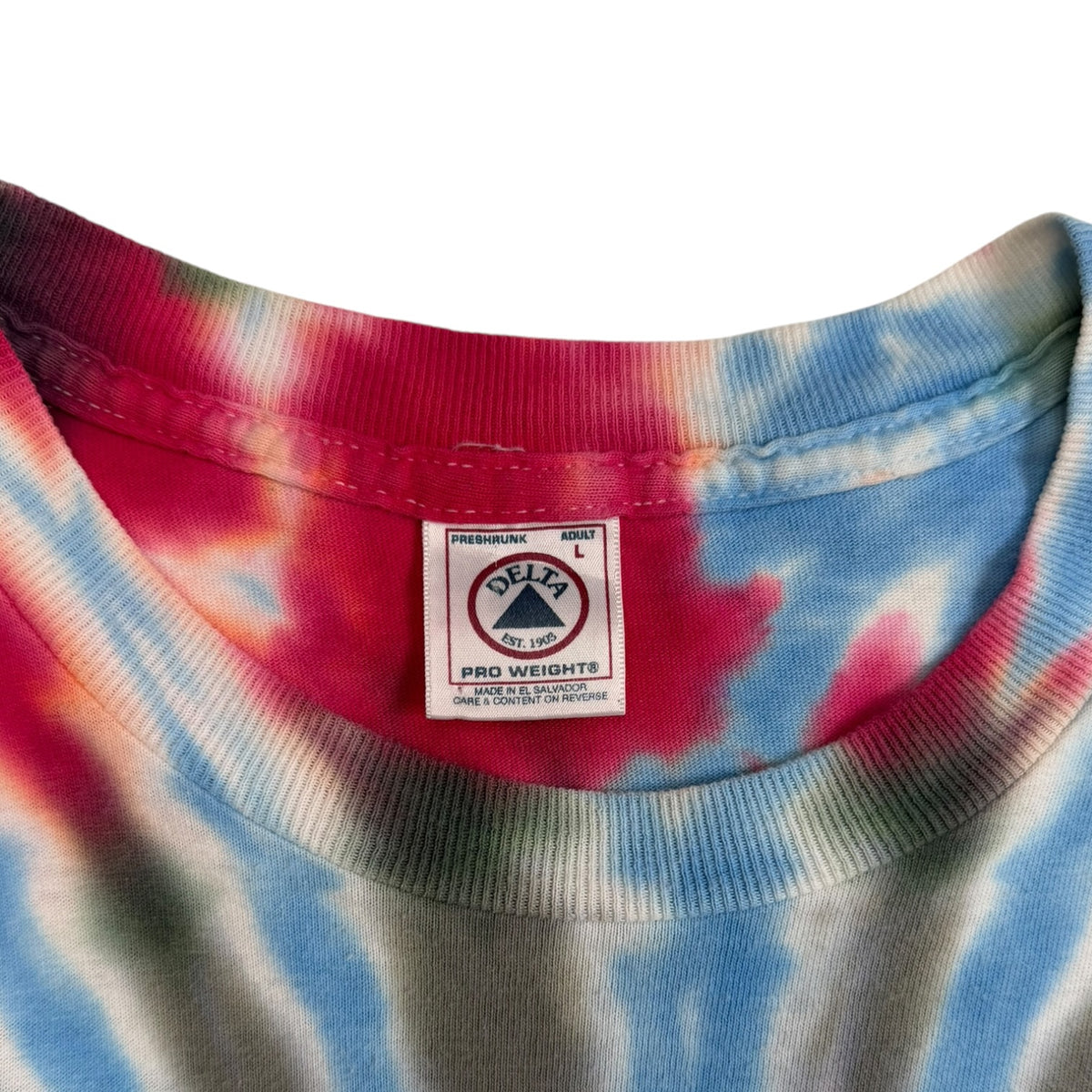 Vintage 1995 Grateful Deal “Fare Thee Well” Tie Dye T-Shirt