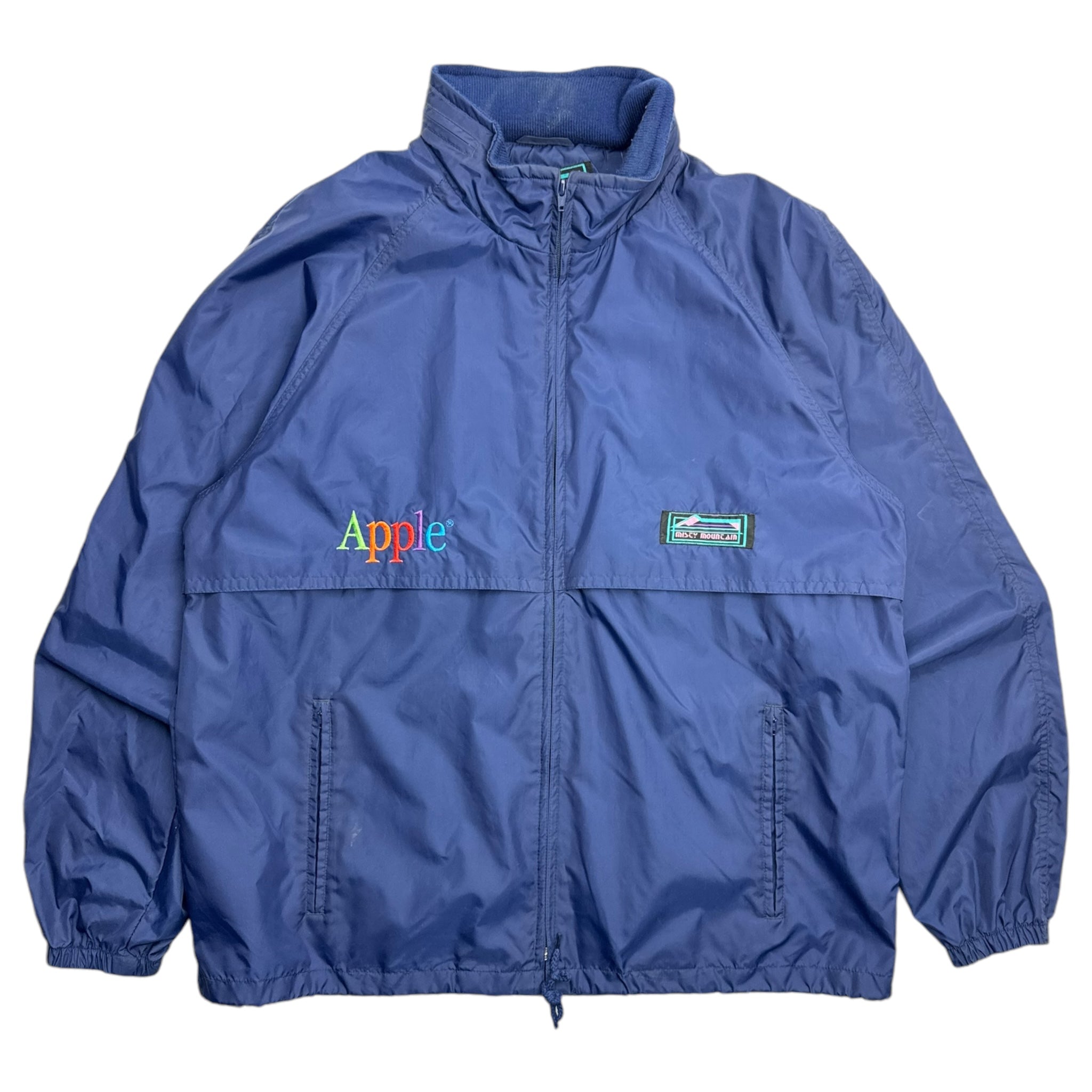 Vintage Apple Misty Mountains Wind Breaker