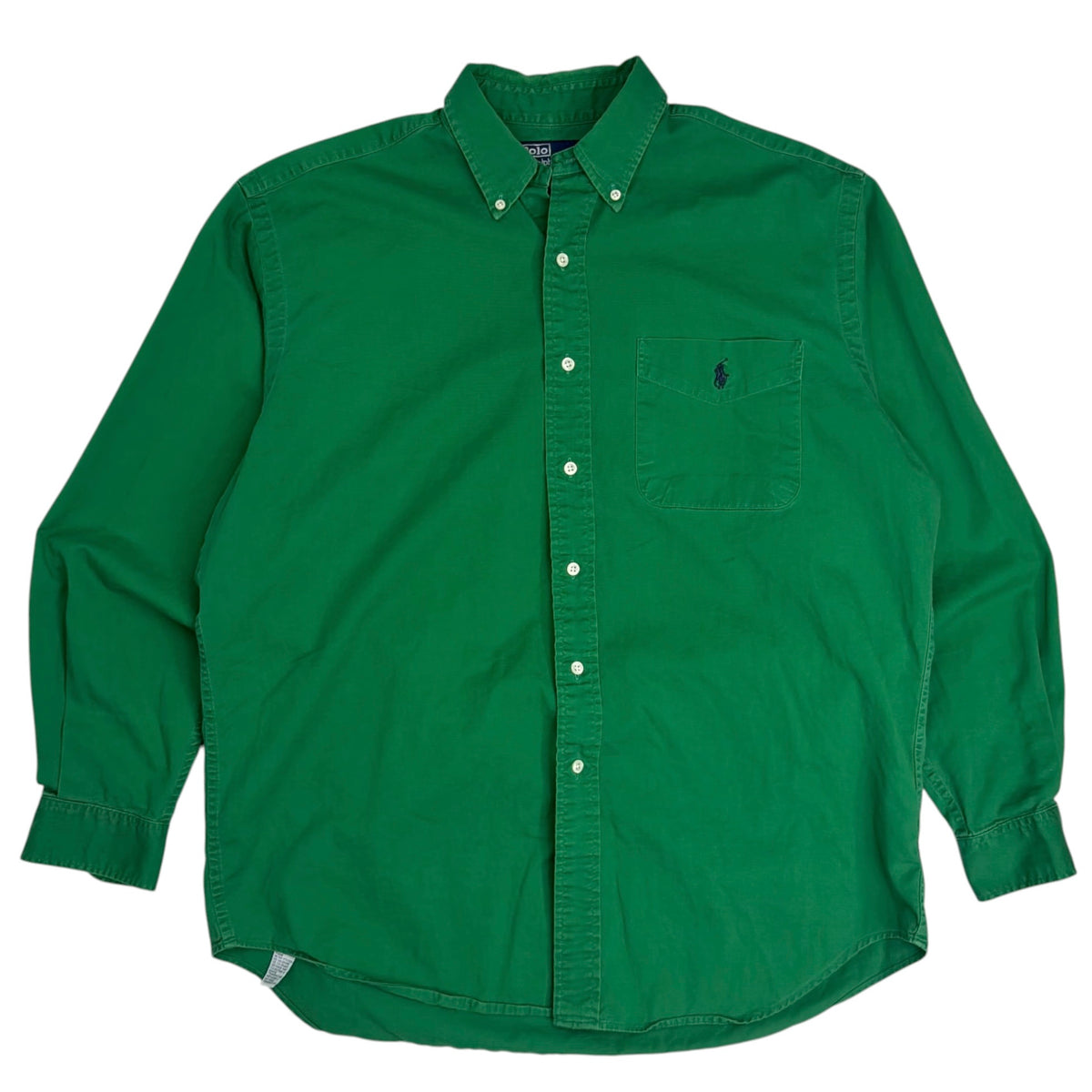 Vintage Polo Ralph Lauren Button Up Green