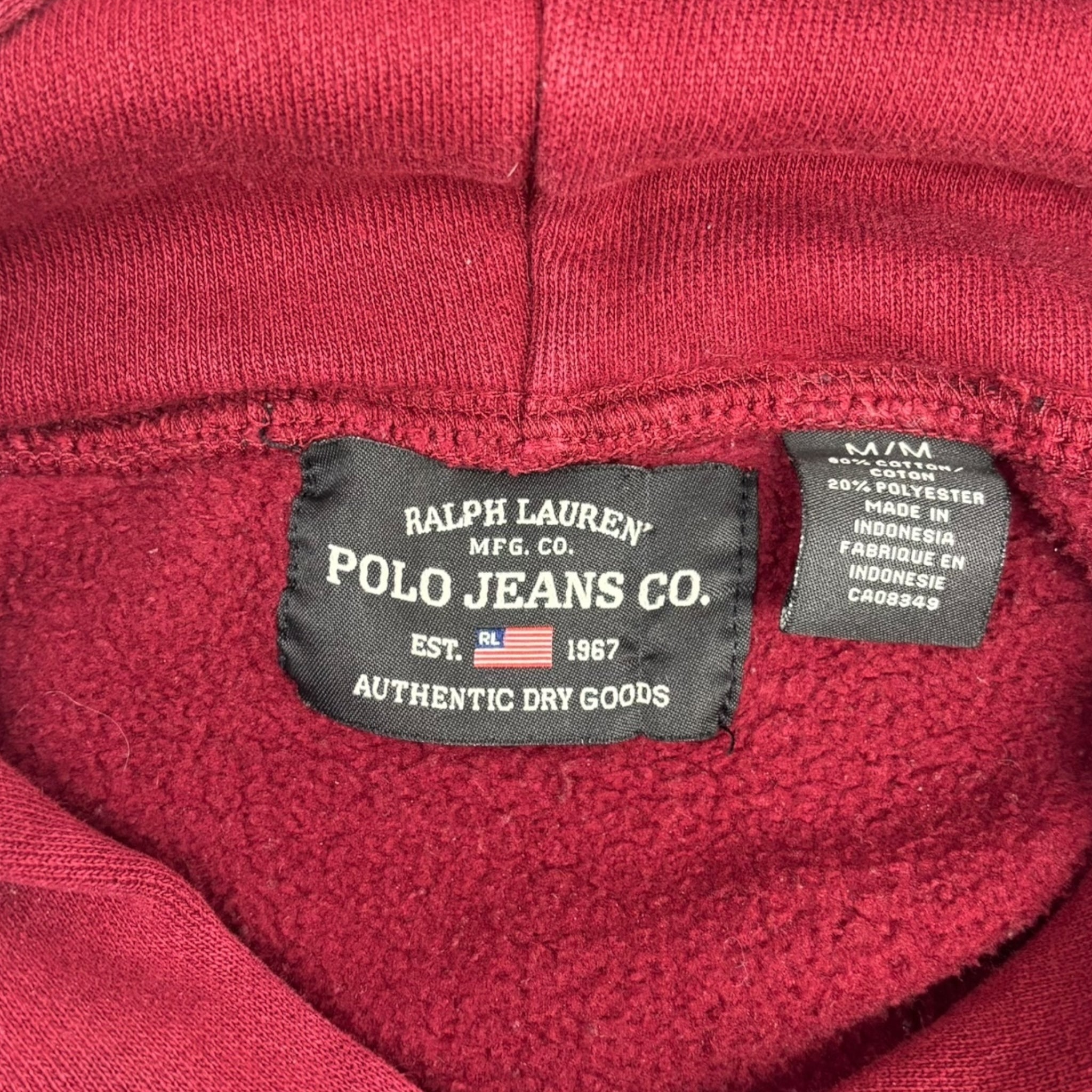 Vintage Polo Jeans Co. Color Block Hoodie