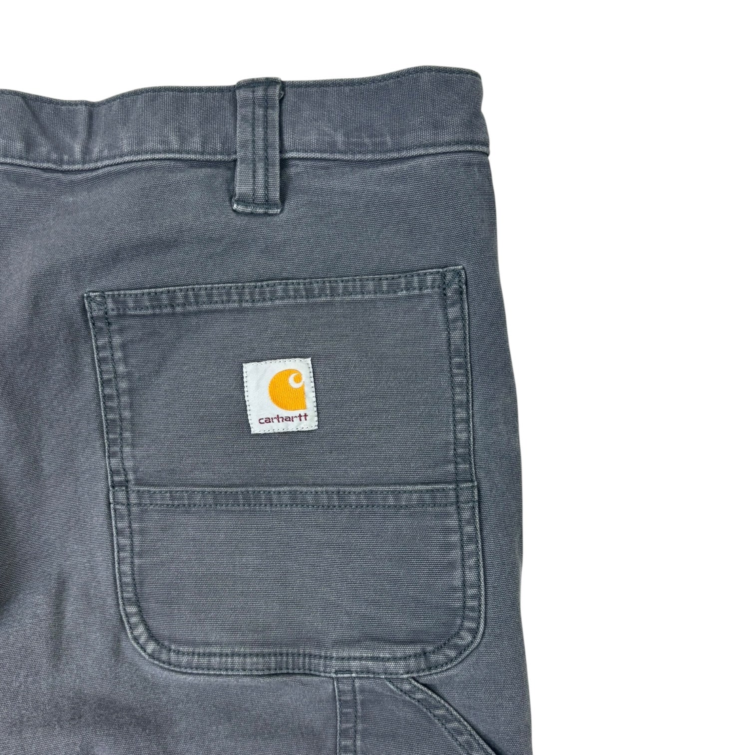 Vintage Carhartt Relaxed Fit Workwear Shorts Grey