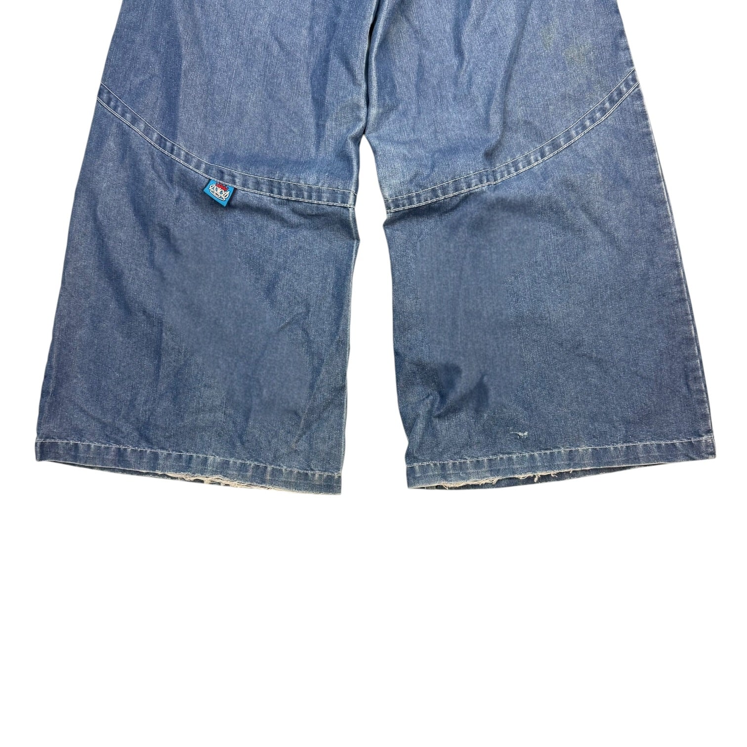 Vintage Y2K JNCO Jeans Kangaroo Wide Legs Pants Dark Wash