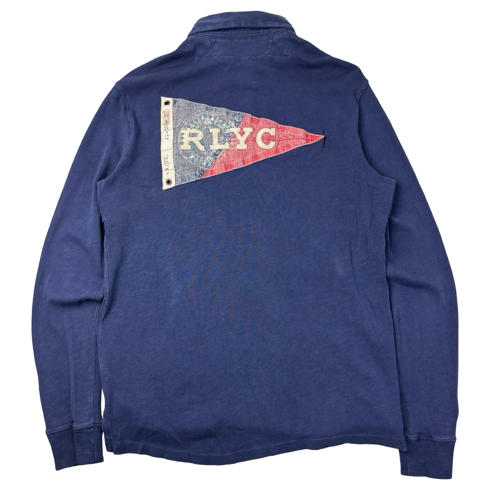 Vintage Polo Ralph Lauren Yacht Club Polo L/S Navy