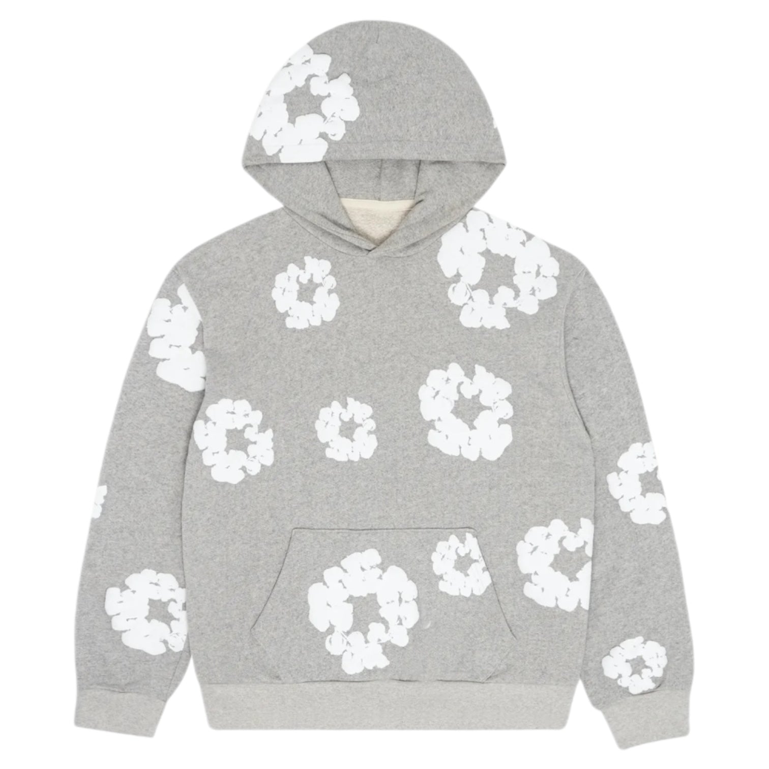 Denim Tears Cotton Wreath Hoodie Grey