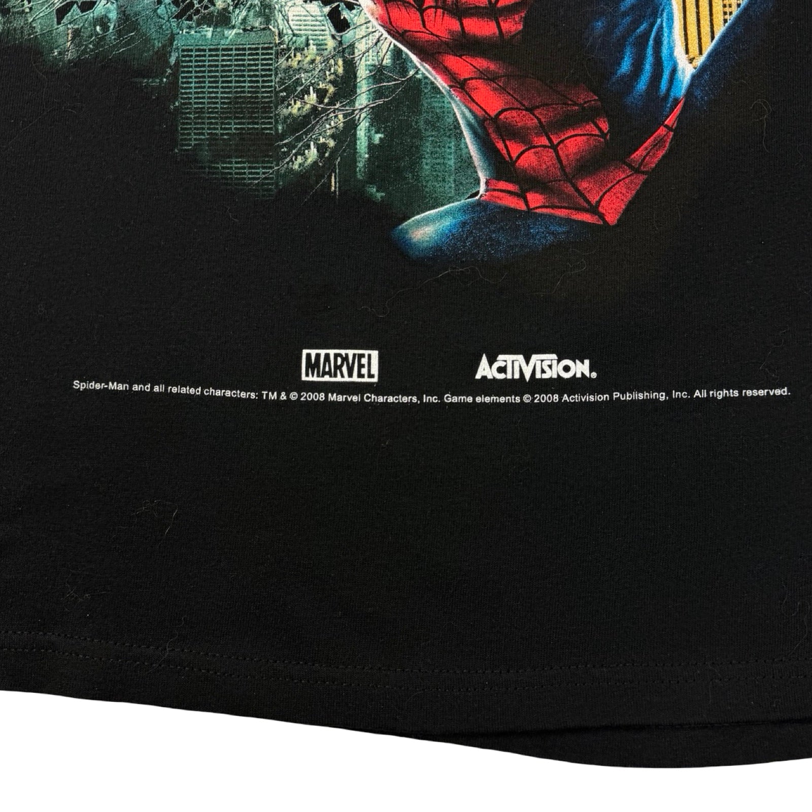 2008 Spider-Man Web of Shadows Promo T-Shirt