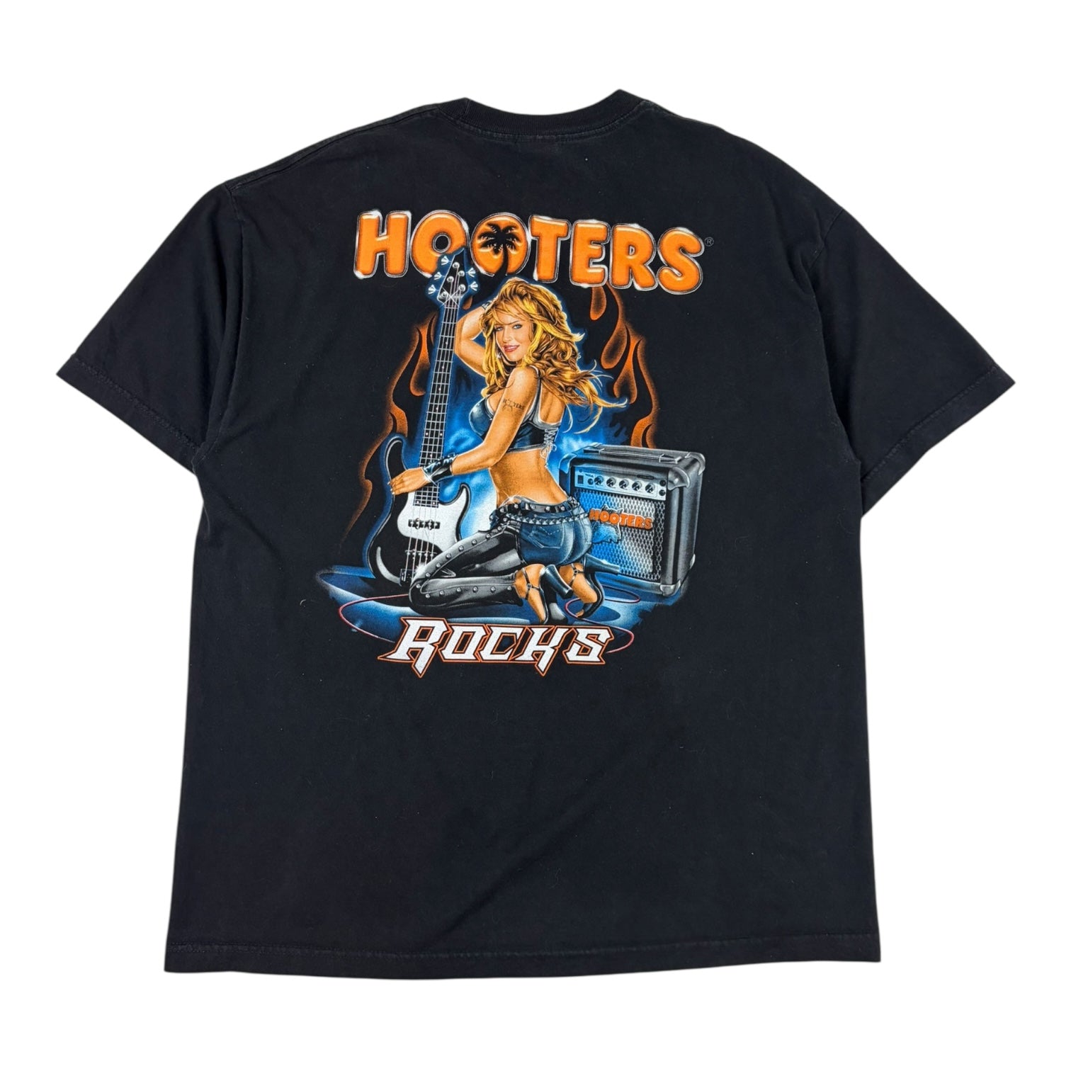 Vintage Hooters T-Shirt Black