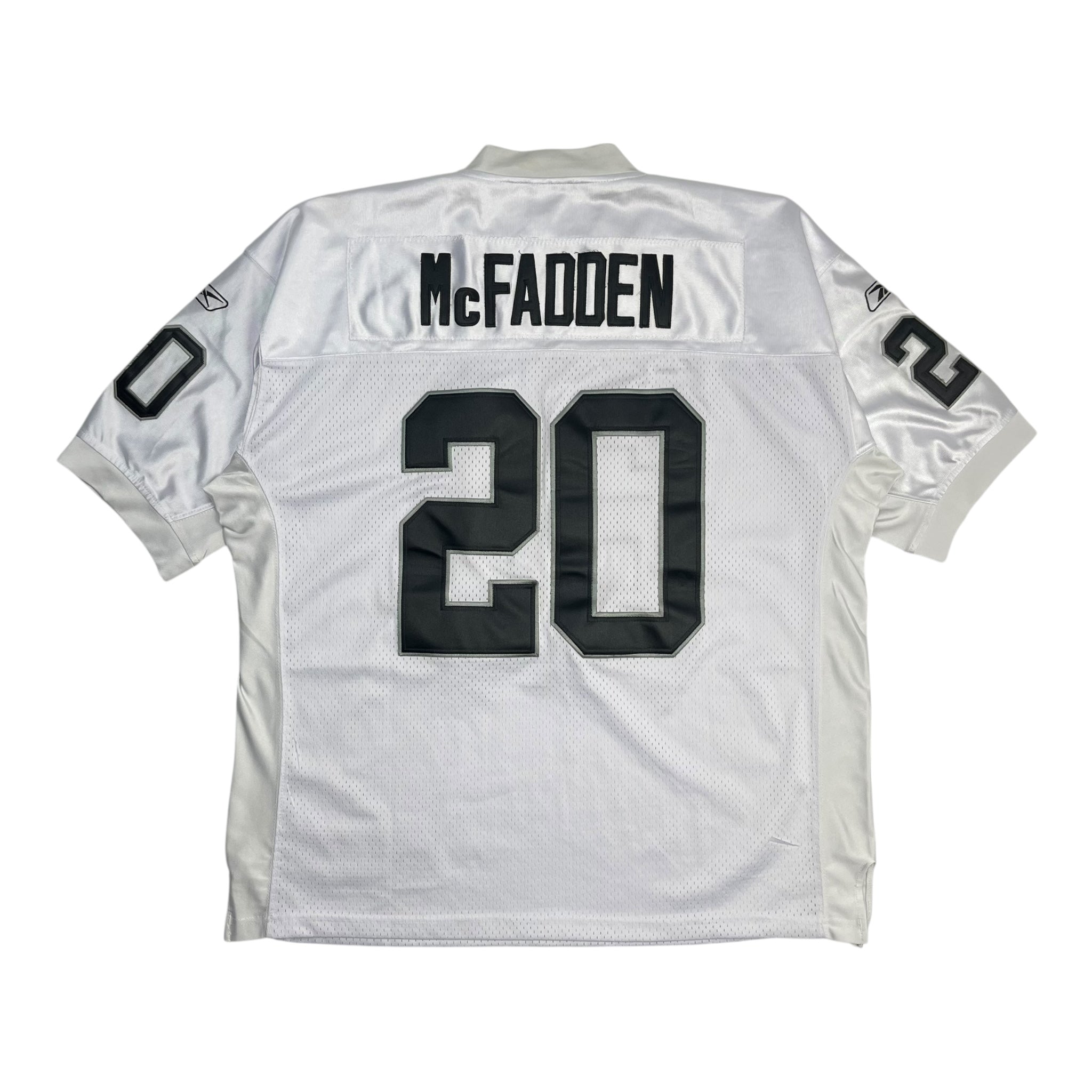 Reebok NFL Oakland Raiders Darren McFadden #20 Jersey White