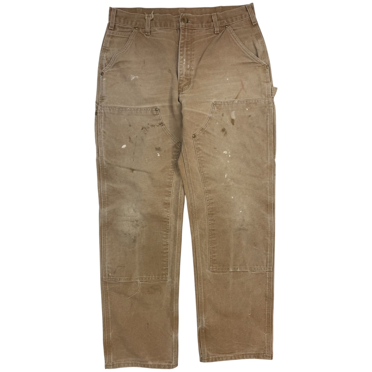 Vintage Carhartt Double Knees Faded Tan