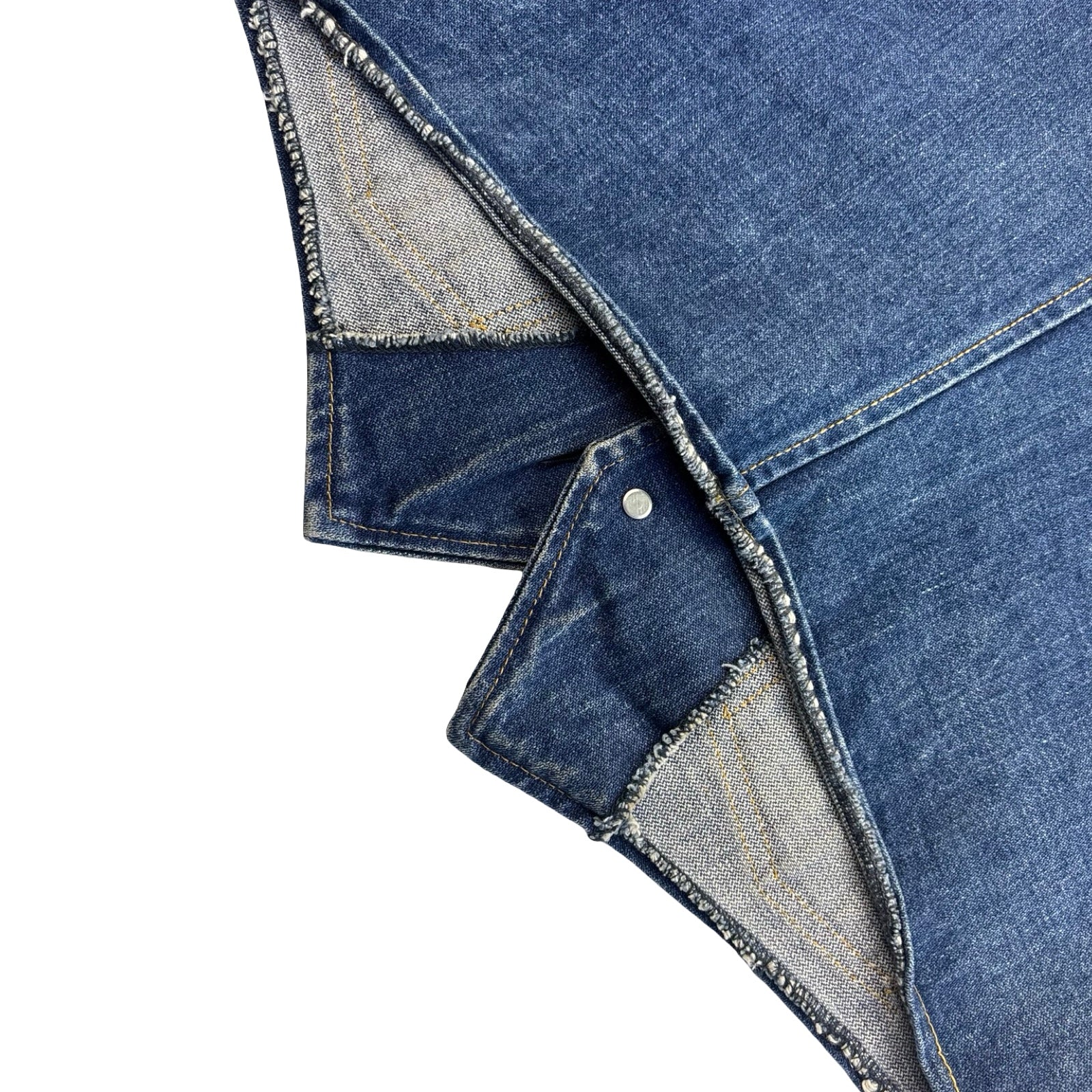 (W) Vintage GWG Denim Vest Dark Wash