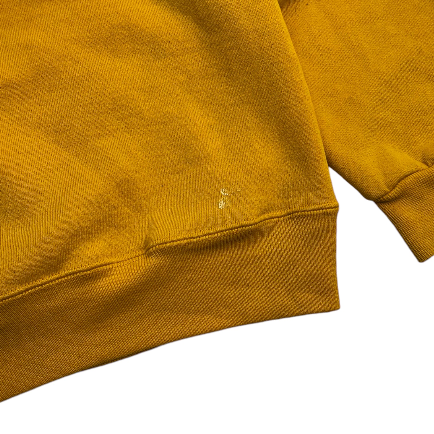 Vintage Russel Blank Hoodie Golden Yellow