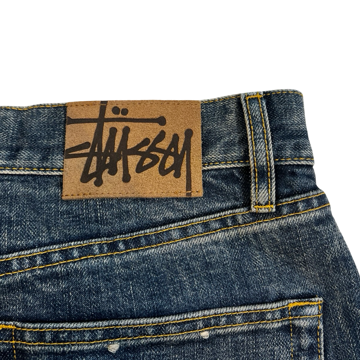 Stussy New Classic Denim Jean Medium Wash