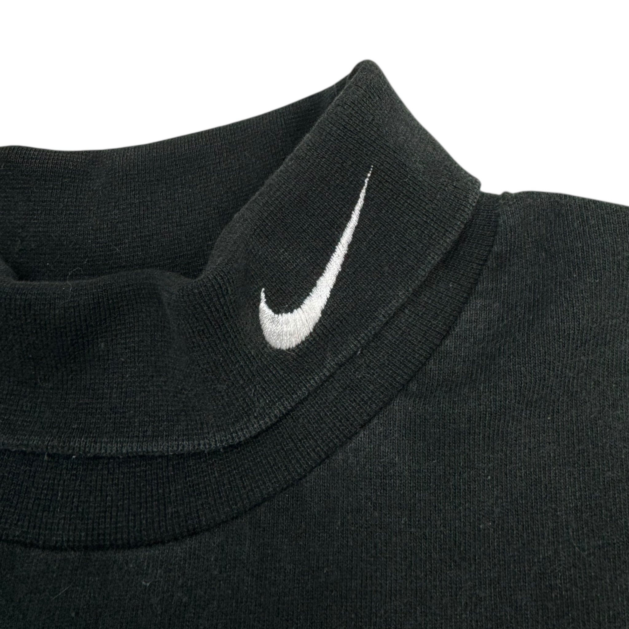 Vintage Nike Heavyweight Turtleneck Longsleeve Black