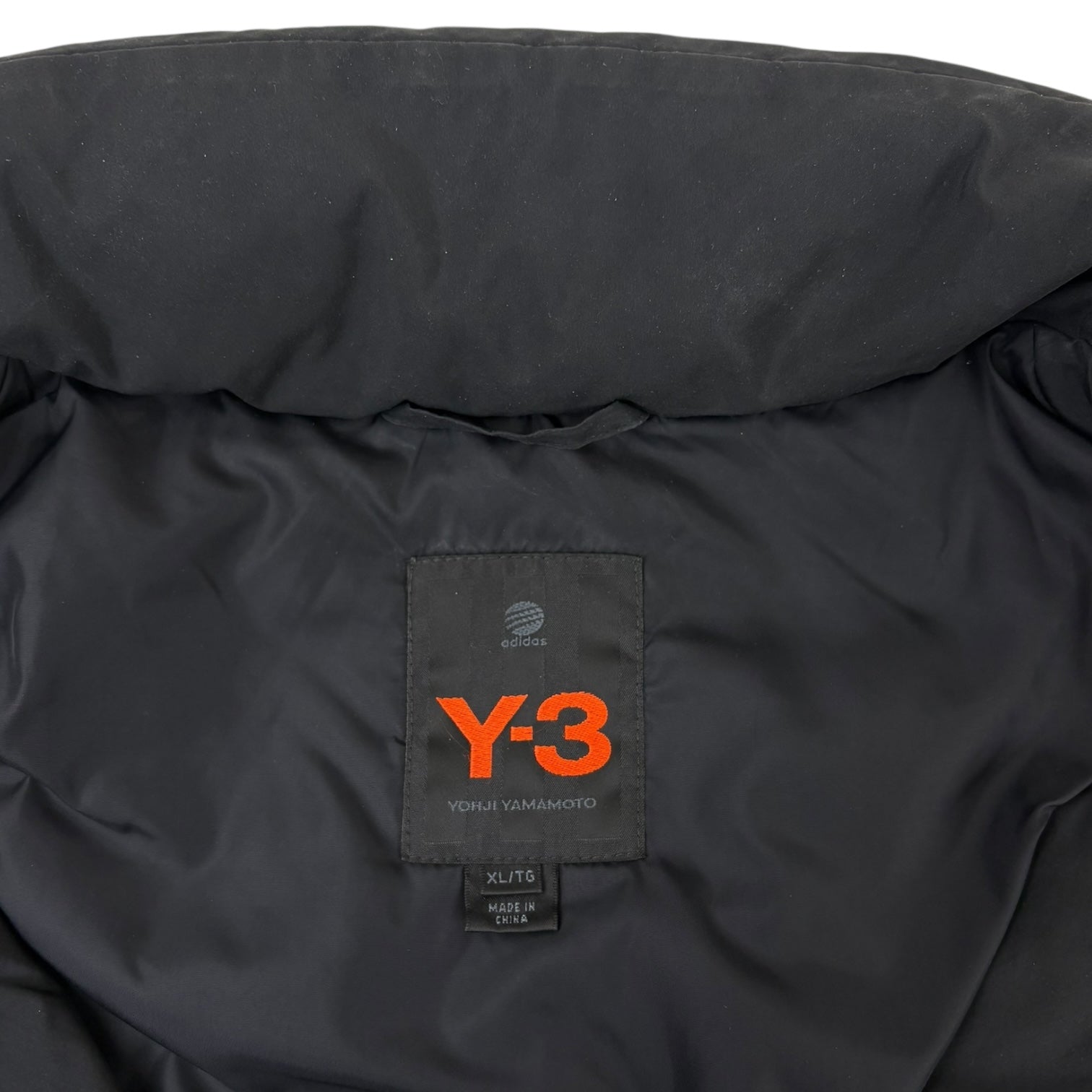 Y-3 Adidas x Yohji Contrast Panel Bomber Jacket Blacl