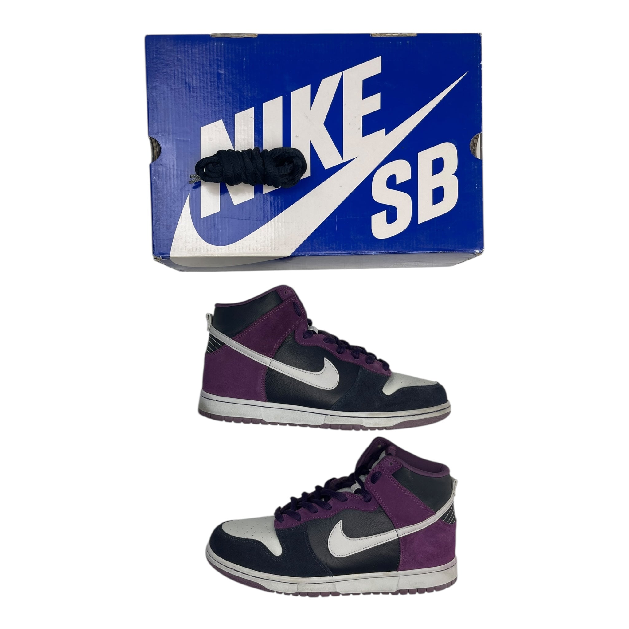 Nike SB Dunk High Dark Obsidian Metallic Plum (Used)
