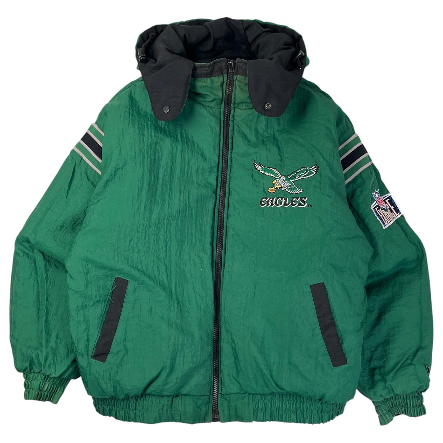 Vintage Philadelphia Eagles Reversible Full Zip Pro Player Jacket