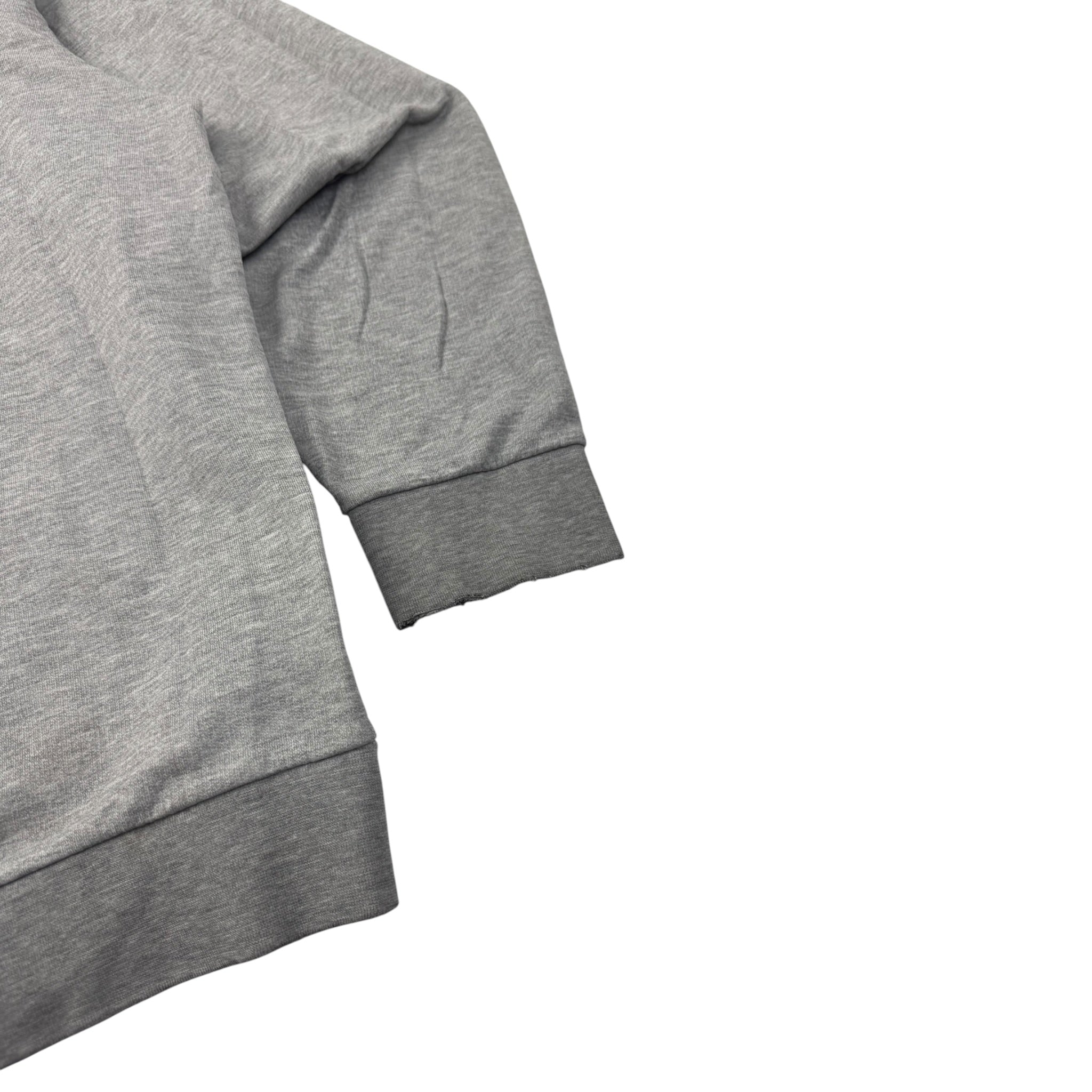 Vintage Nike Center Swoosh Hoodie Grey