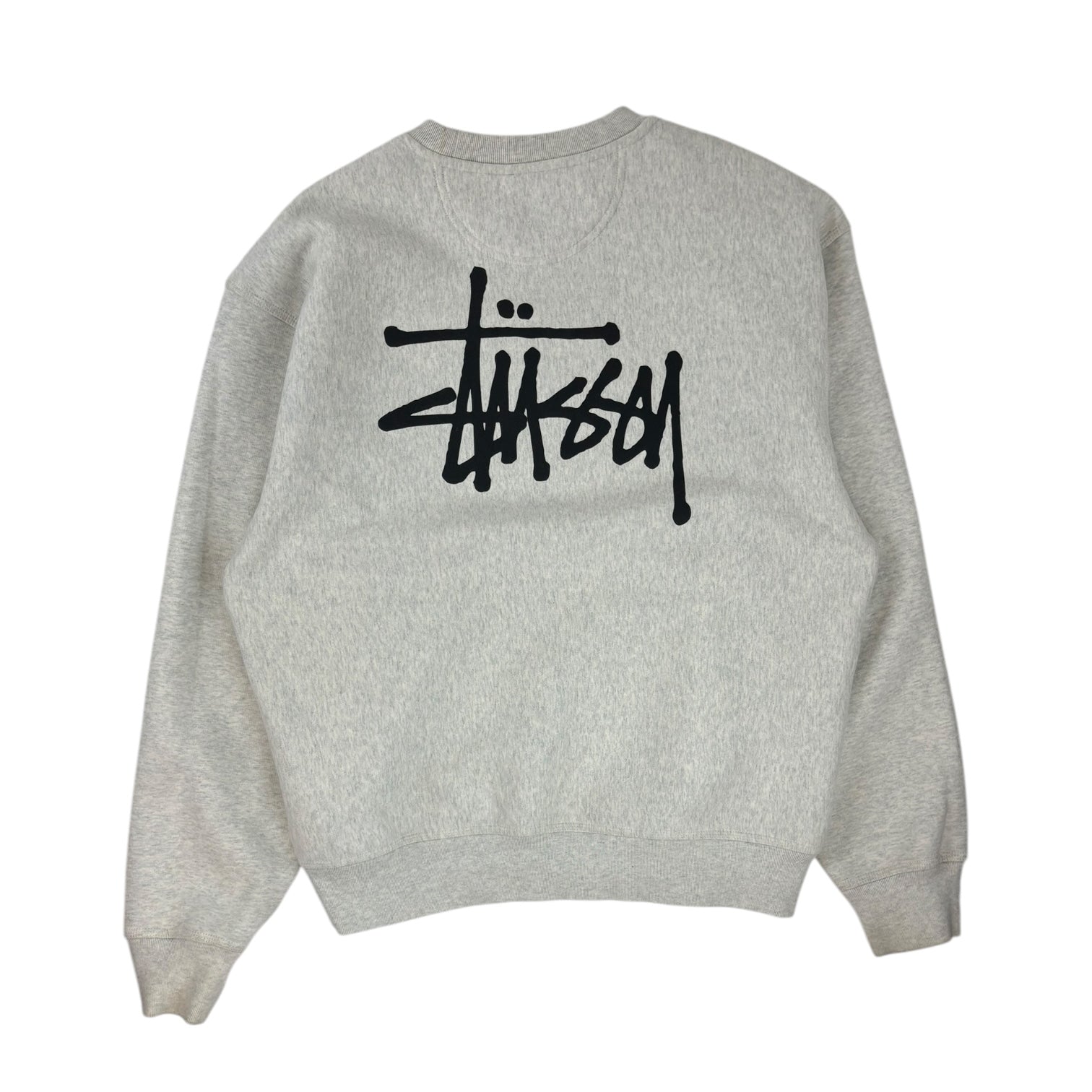 Stussy Basic Crewneck Ash Heather