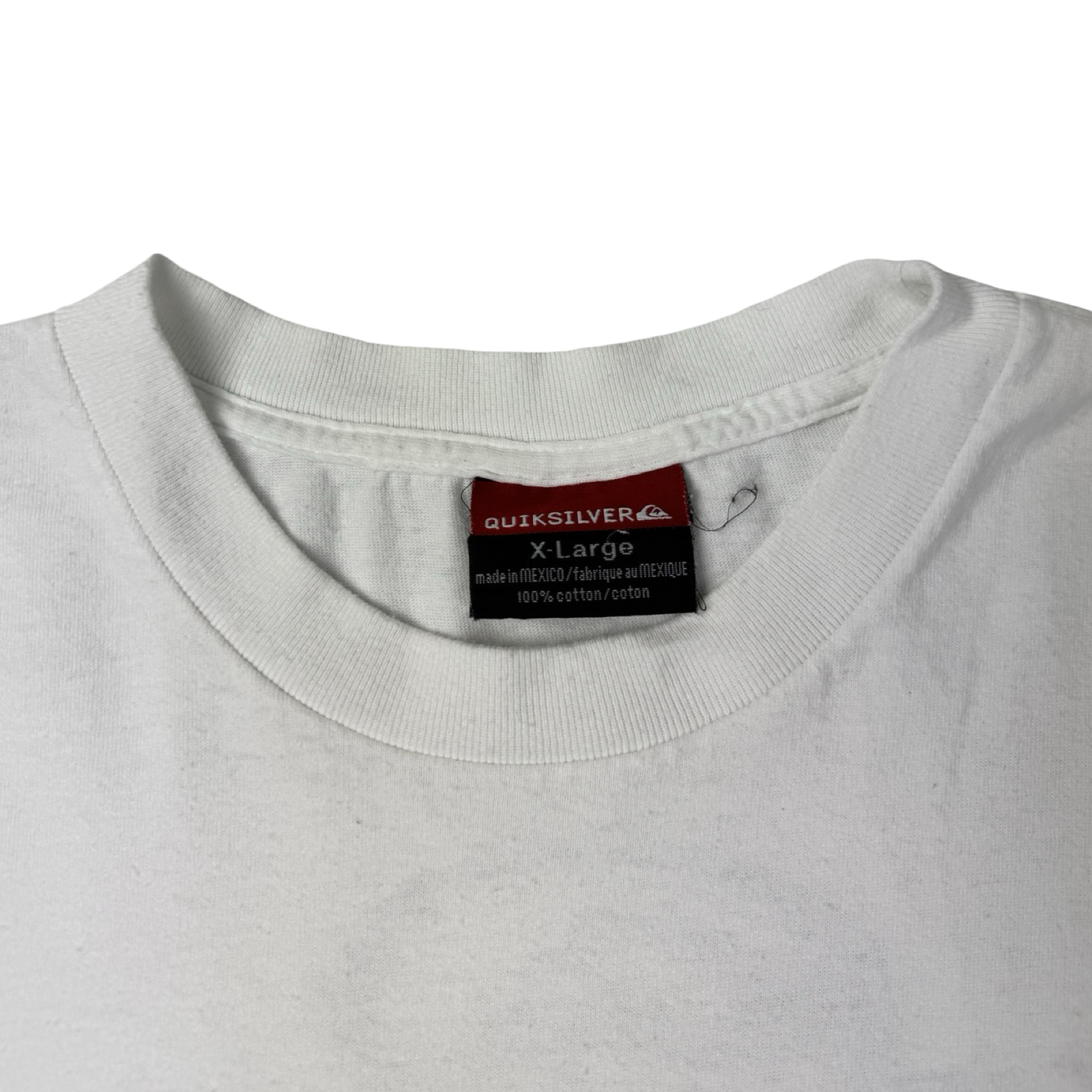 Vintage Quiksilver Boardriding Technology T-Shirt White