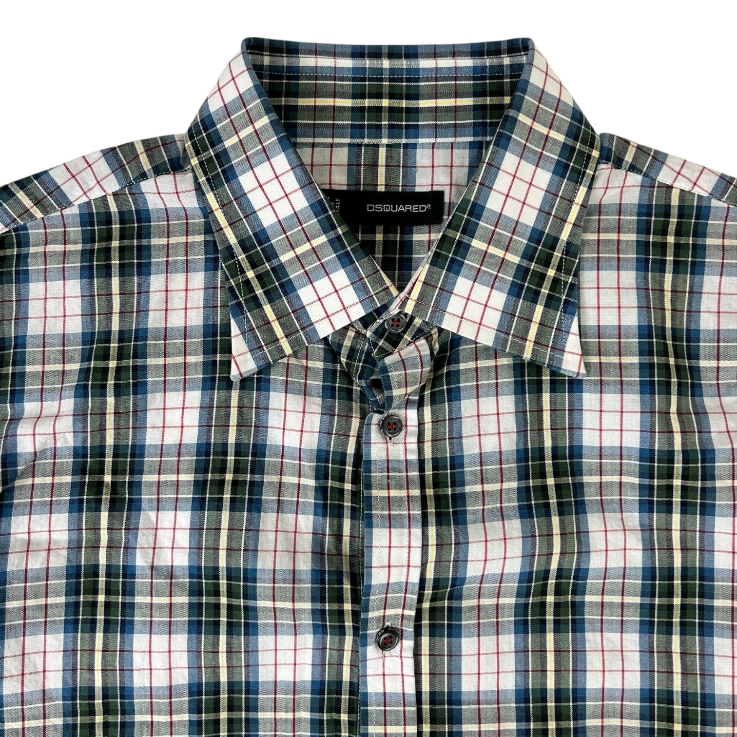 Vintage DSquared Flannel Button Up Shirt